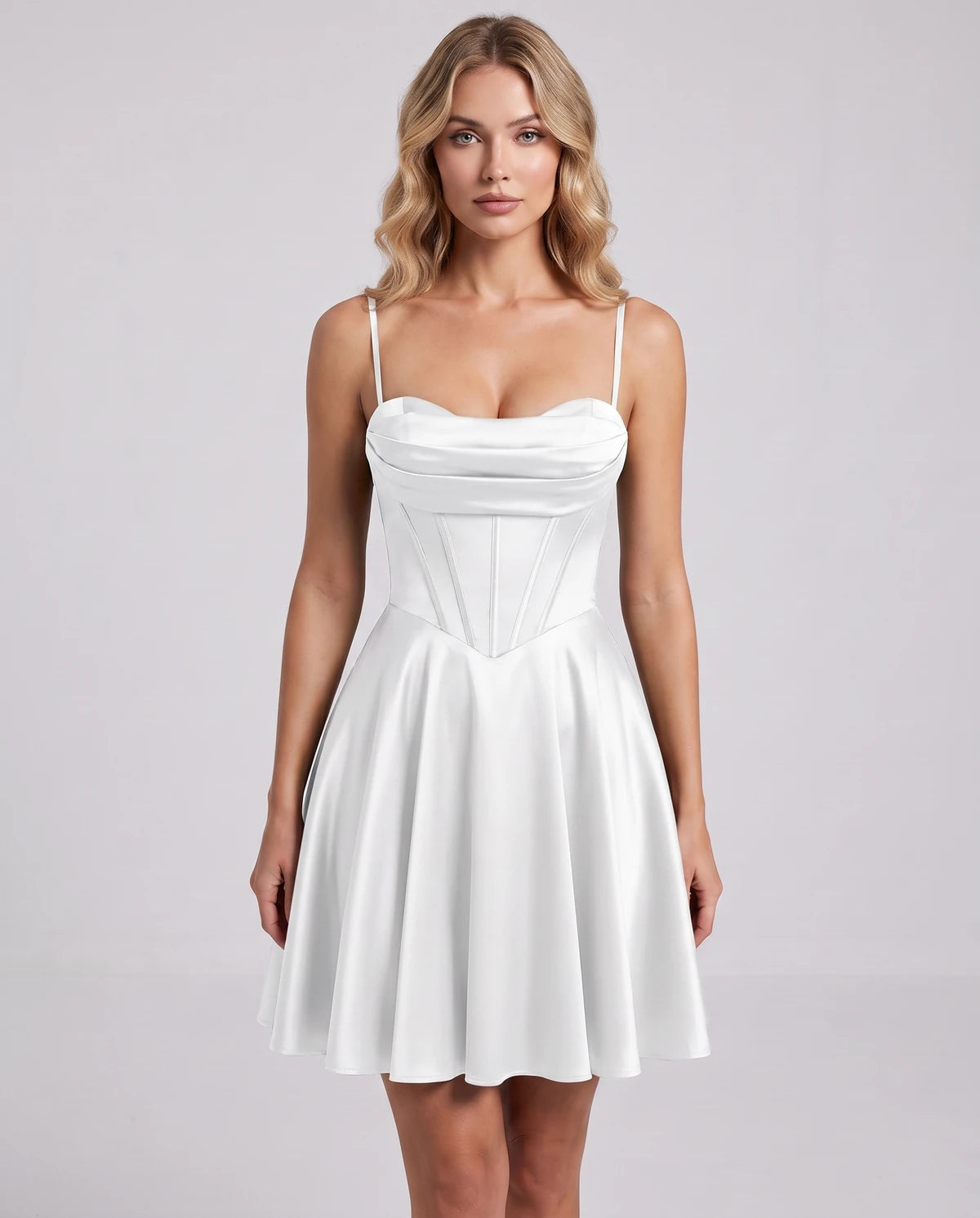 Ambrosia Mini Dress — White