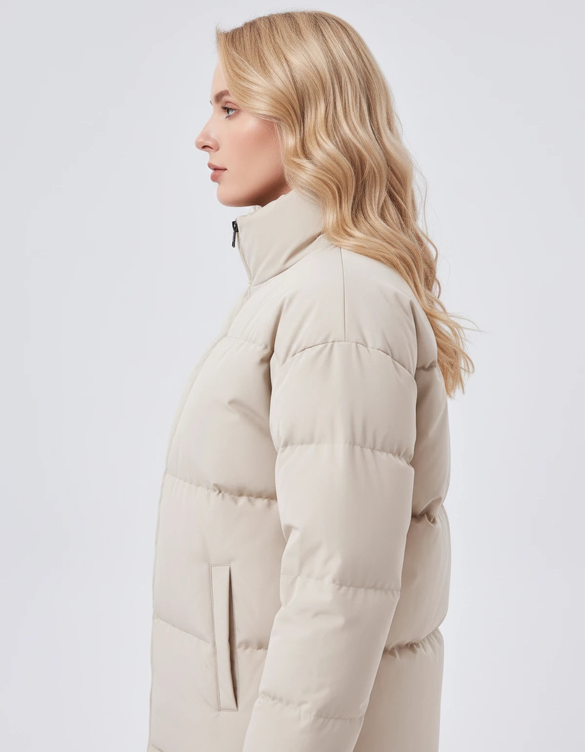 Amorellelle Coat — Khaki | SKU: SD-74214-khaki-XS,SD-74214-khaki-S,SD-74214-khaki-M,SD-74214-khaki-L,SD-74214-khaki-XL,SD-74214-khaki-2XL