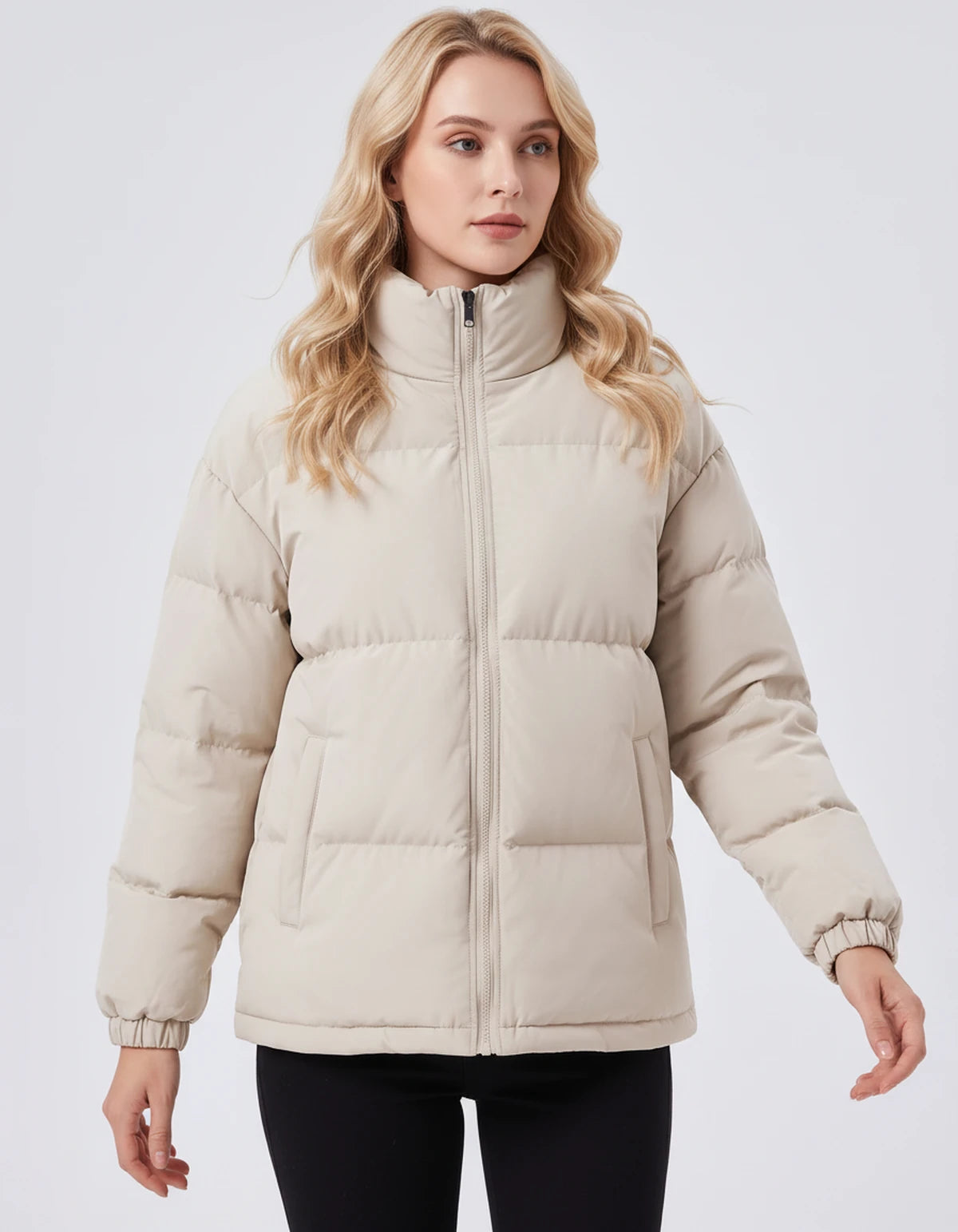 Amorellelle Coat — Khaki | SKU: SD-74214-khaki-XS,SD-74214-khaki-S,SD-74214-khaki-M,SD-74214-khaki-L,SD-74214-khaki-XL,SD-74214-khaki-2XL
