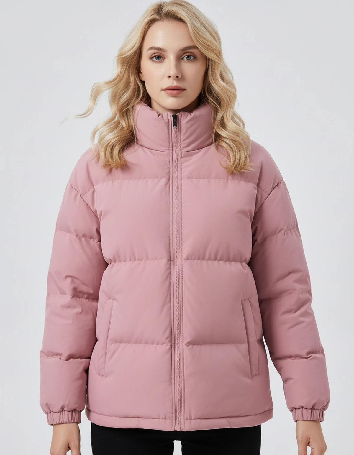 Amorellelle Coat — Pink | SKU: SD-74214-pink-XS,SD-74214-pink-S,SD-74214-pink-M,SD-74214-pink-L,SD-74214-pink-XL,SD-74214-pink-2XL