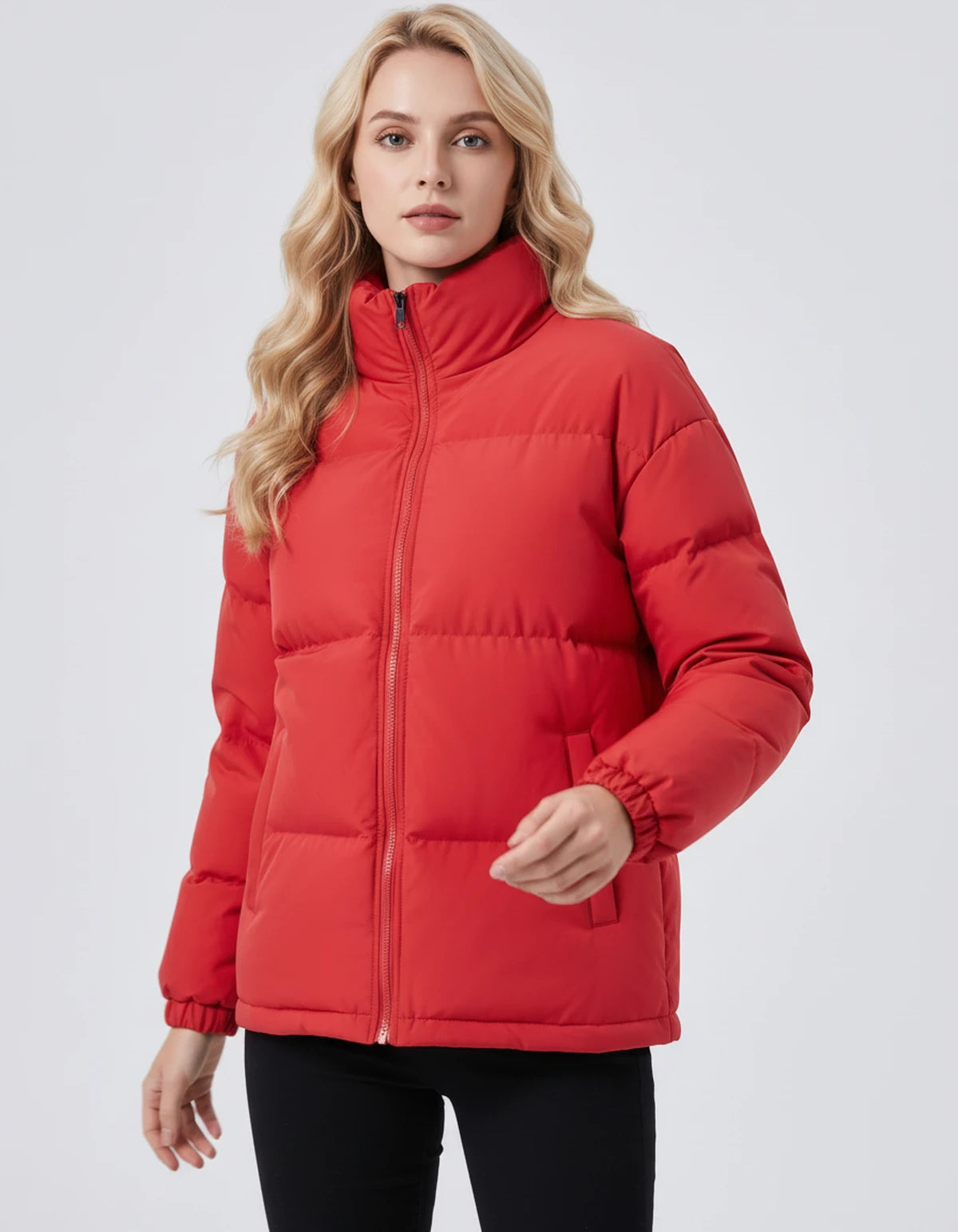 Amorellelle Coat — Red | SKU: SD-74214-red-XS,SD-74214-red-S,SD-74214-red-M,SD-74214-red-L,SD-74214-red-XL,SD-74214-red-2XL