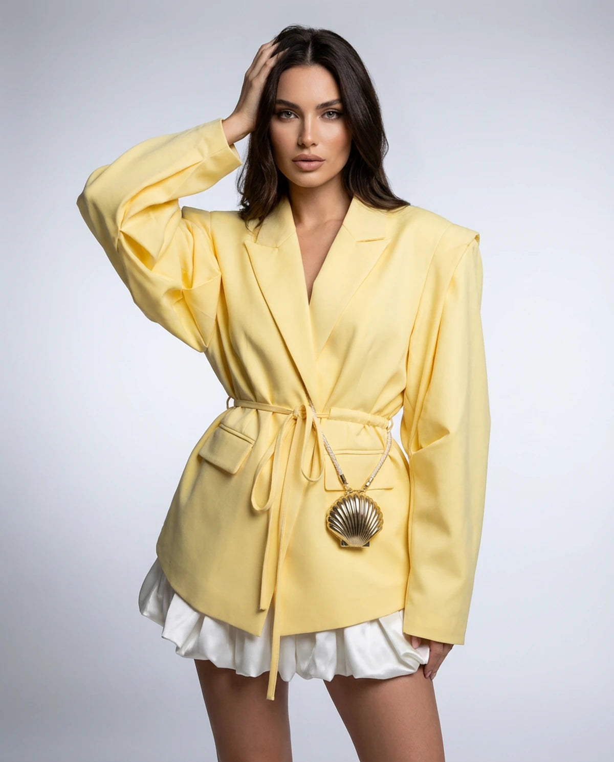 Araminta Blazer — Yellow