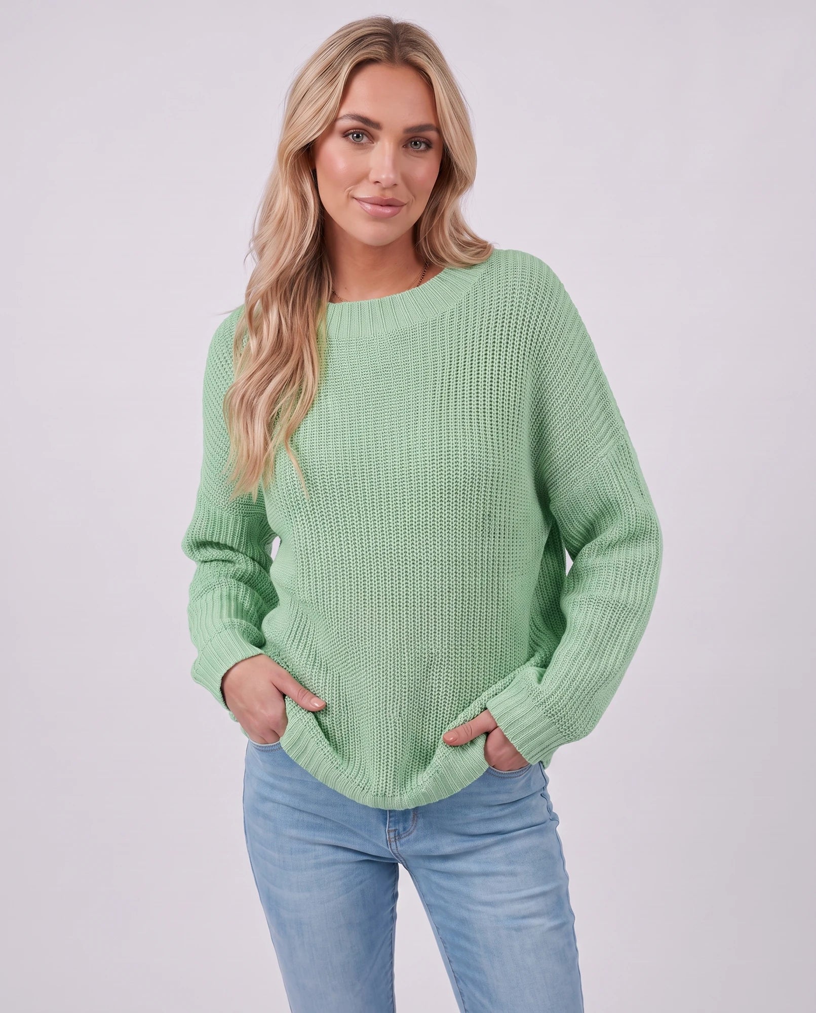 Arcadia Sweater — Light Green