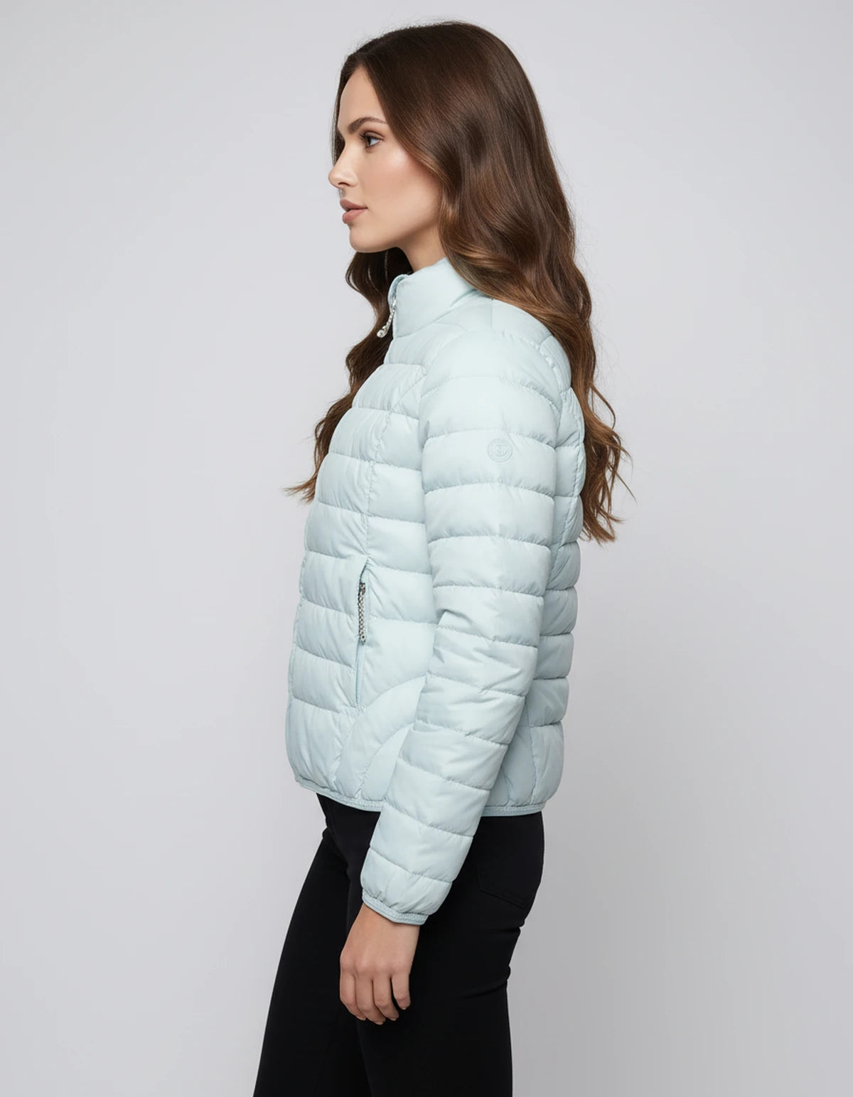 Arcadialle Coat — Blue-green | SKU: SD-71836-bluegreen-M 50-60KG,SD-71836-bluegreen-S 40-50KG,SD-71836-bluegreen-L 60-70KG