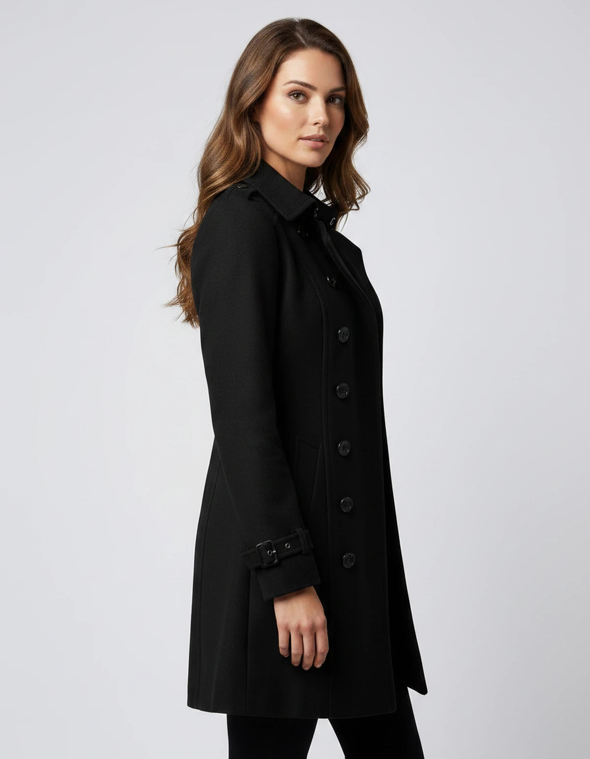 Arianne Coat — Black | SKU: SD-12317-black-XS,SD-12317-black-S,SD-12317-black-M,SD-12317-black-L,SD-12317-black-XL,SD-12317-black-2XL