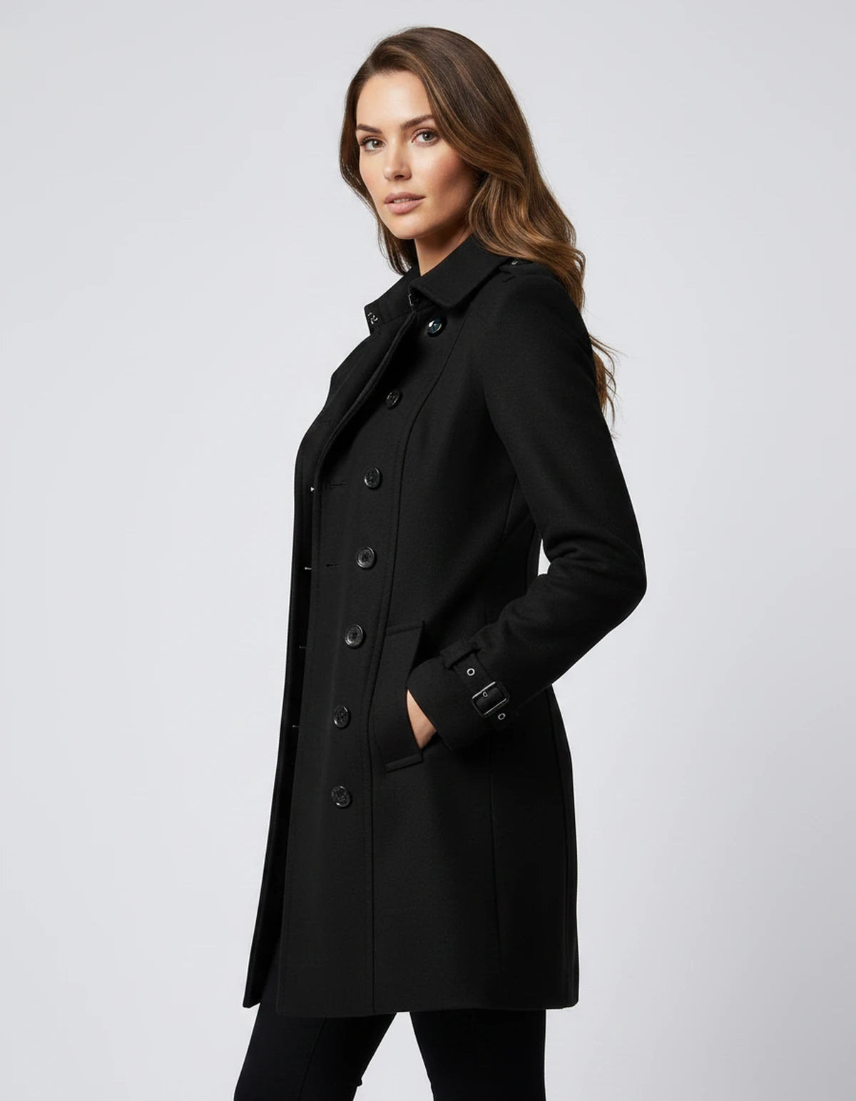 Arianne Coat — Black | SKU: SD-12317-black-XS,SD-12317-black-S,SD-12317-black-M,SD-12317-black-L,SD-12317-black-XL,SD-12317-black-2XL