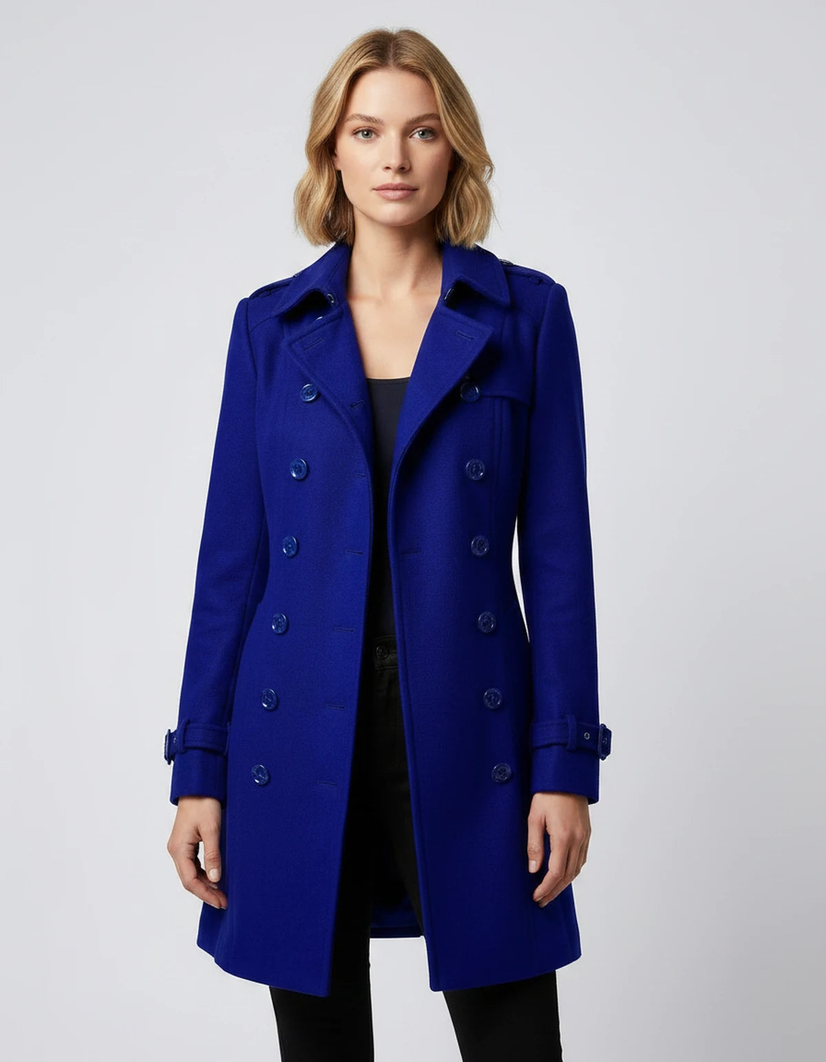 Arianne Coat — Blue | SKU: SD-12317-blue-XS,SD-12317-blue-S,SD-12317-blue-M,SD-12317-blue-L,SD-12317-blue-XL,SD-12317-blue-2XL