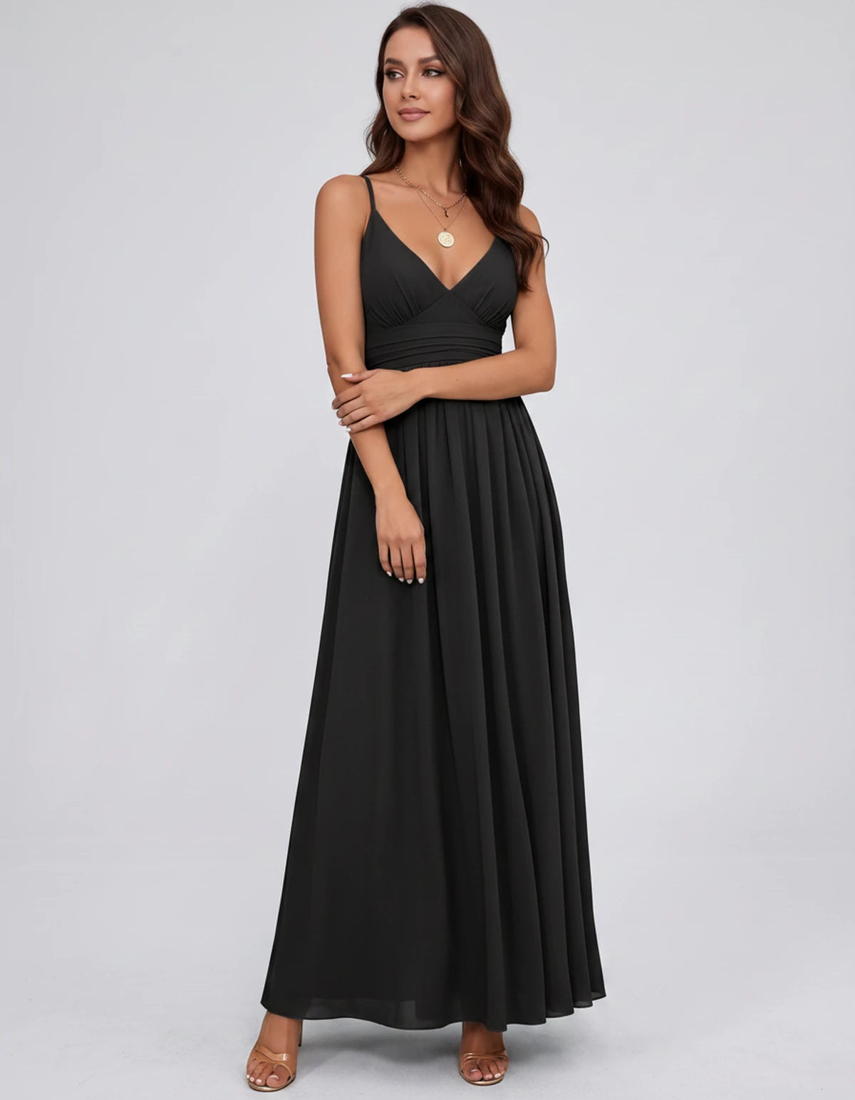 Belisse Maxi Dress — Black | SKU: SD-82788-black-2,SD-82788-black-4,SD-82788-black-6,SD-82788-black-8,SD-82788-black-10,SD-82788-black-12,SD-82788-black-14,SD-82788-black-16,SD-82788-black-16W,SD-82788-black-18W,SD-82788-black-20W,SD-82788-black-22W