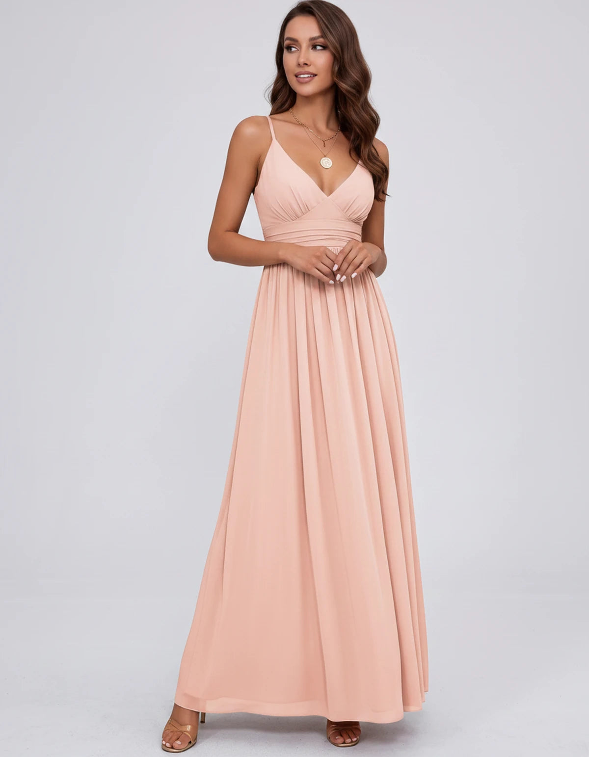 Belisse Maxi Dress — Blush Pink | SKU: SD-82788-blushpink-2,SD-82788-blushpink-4,SD-82788-blushpink-6,SD-82788-blushpink-8,SD-82788-blushpink-10,SD-82788-blushpink-12,SD-82788-blushpink-14,SD-82788-blushpink-16,SD-82788-blushpink-16W,SD-82788-blushpink-18W,SD-82788-blushpink-20W,SD-82788-blushpink-22W