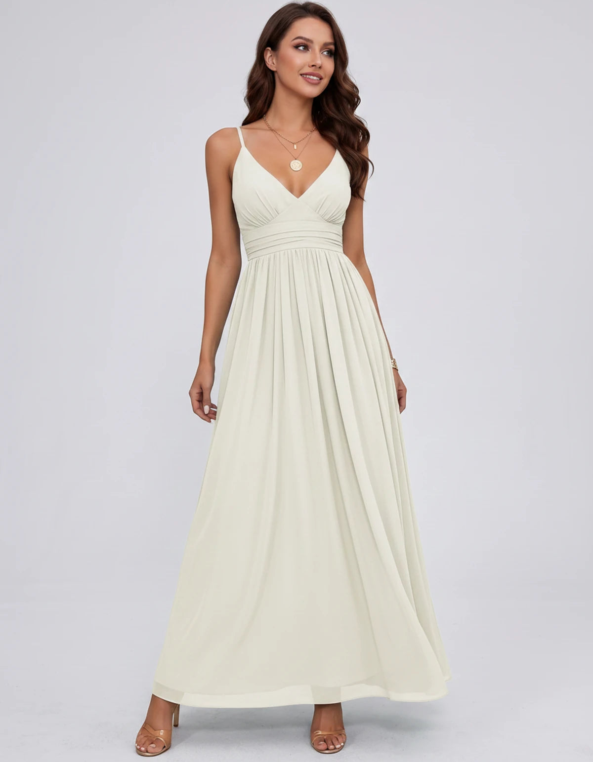 Belisse Maxi Dress — Ivory | SKU: SD-82788-ivory-2,SD-82788-ivory-4,SD-82788-ivory-6,SD-82788-ivory-8,SD-82788-ivory-10,SD-82788-ivory-12,SD-82788-ivory-14,SD-82788-ivory-16,SD-82788-ivory-16W,SD-82788-ivory-18W,SD-82788-ivory-20W,SD-82788-ivory-22W