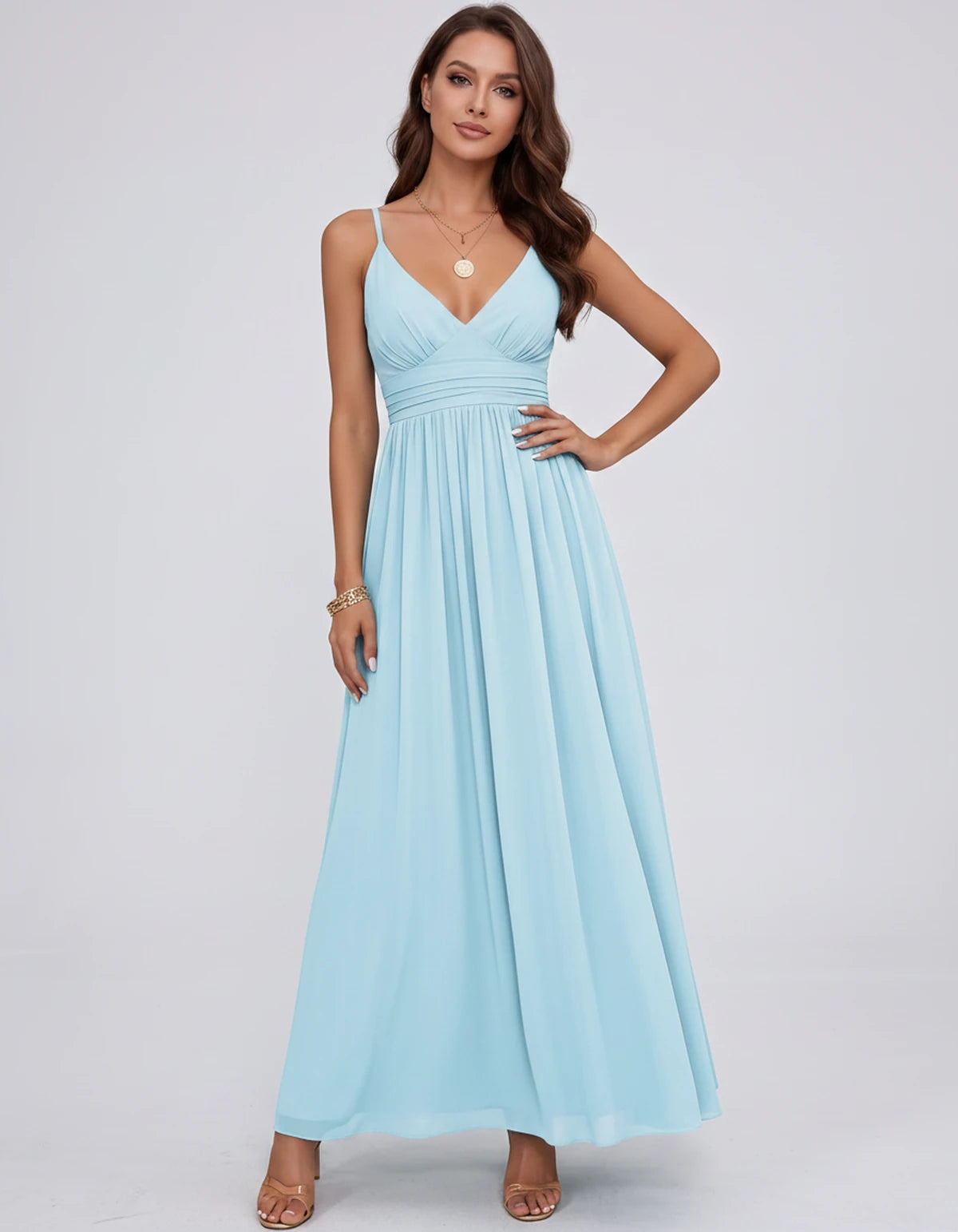 Belisse Maxi Dress — Light Blue | SKU: SD-82788-lightblue-2,SD-82788-lightblue-4,SD-82788-lightblue-6,SD-82788-lightblue-8,SD-82788-lightblue-10,SD-82788-lightblue-12,SD-82788-lightblue-14,SD-82788-lightblue-16,SD-82788-lightblue-16W,SD-82788-lightblue-18W,SD-82788-lightblue-20W,SD-82788-lightblue-22W
