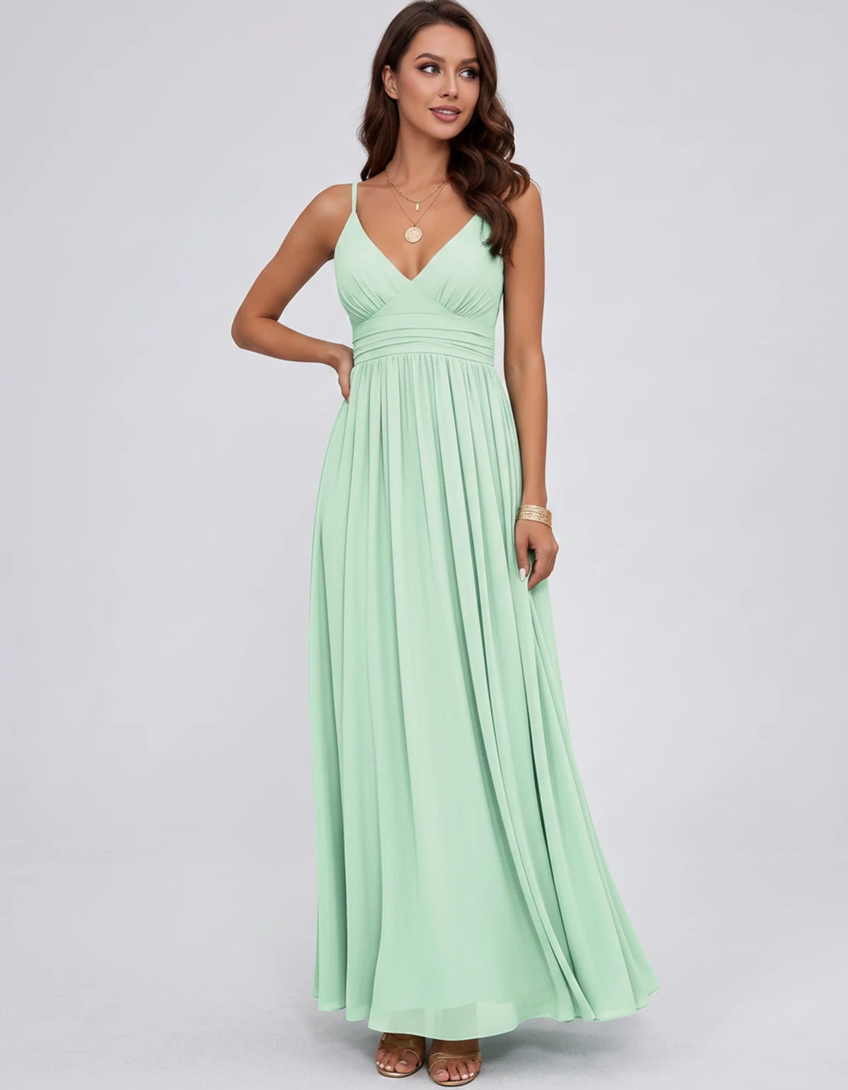 Belisse Maxi Dress — Mint Green | SKU: SD-82788-mintgreen-2,SD-82788-mintgreen-4,SD-82788-mintgreen-6,SD-82788-mintgreen-8,SD-82788-mintgreen-10,SD-82788-mintgreen-12,SD-82788-mintgreen-14,SD-82788-mintgreen-16,SD-82788-mintgreen-16W,SD-82788-mintgreen-18W,SD-82788-mintgreen-20W,SD-82788-mintgreen-22W