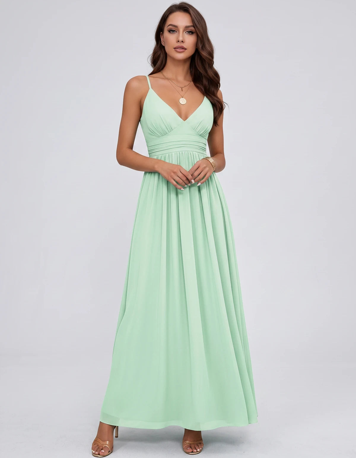 Belisse Maxi Dress — Mint Green | SKU: SD-82788-mintgreen-2,SD-82788-mintgreen-4,SD-82788-mintgreen-6,SD-82788-mintgreen-8,SD-82788-mintgreen-10,SD-82788-mintgreen-12,SD-82788-mintgreen-14,SD-82788-mintgreen-16,SD-82788-mintgreen-16W,SD-82788-mintgreen-18W,SD-82788-mintgreen-20W,SD-82788-mintgreen-22W