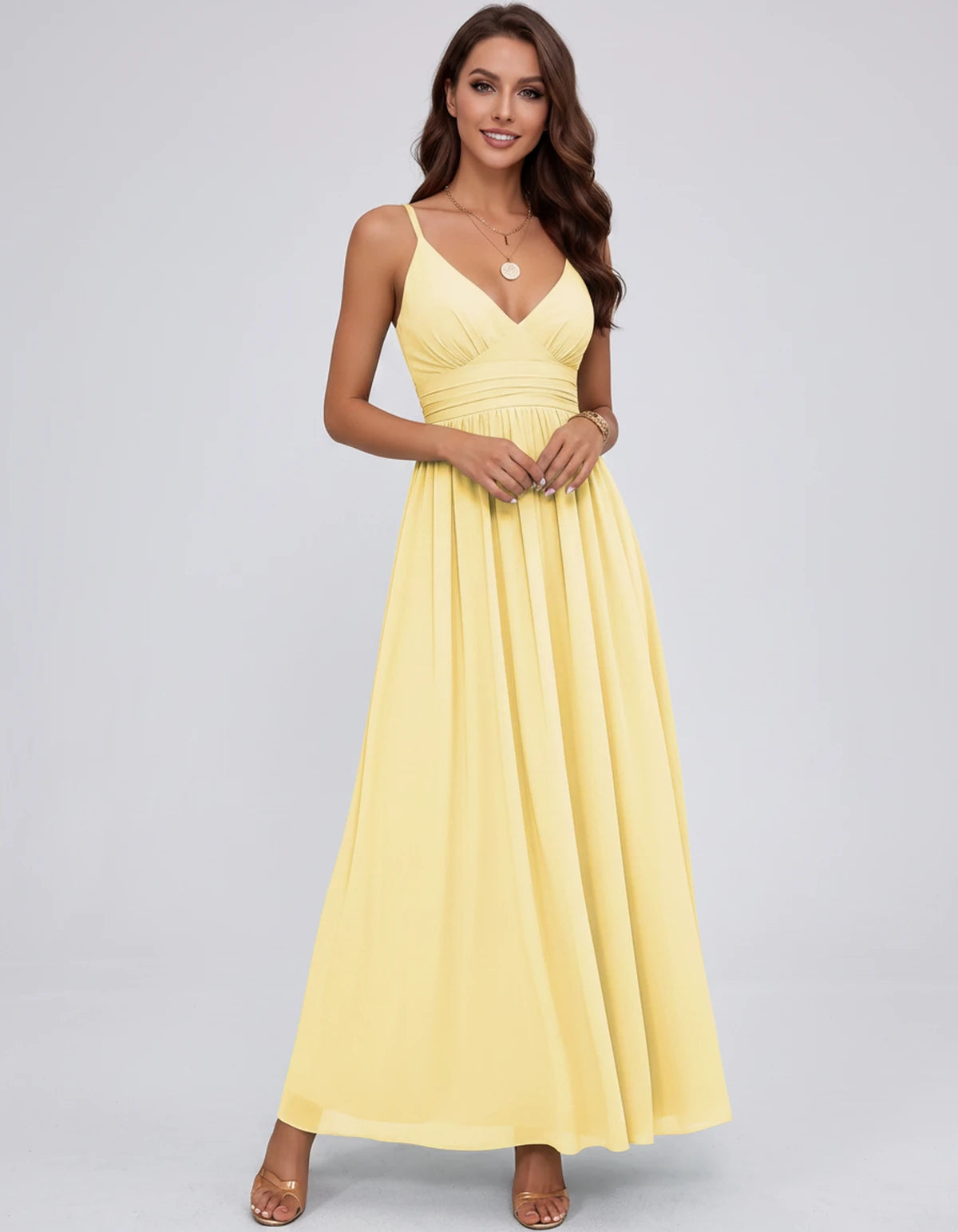 Belisse Maxi Dress — Yellow | SKU: SD-82788-yellow-2,SD-82788-yellow-4,SD-82788-yellow-6,SD-82788-yellow-8,SD-82788-yellow-10,SD-82788-yellow-12,SD-82788-yellow-14,SD-82788-yellow-16,SD-82788-yellow-16W,SD-82788-yellow-18W,SD-82788-yellow-20W,SD-82788-yellow-22W