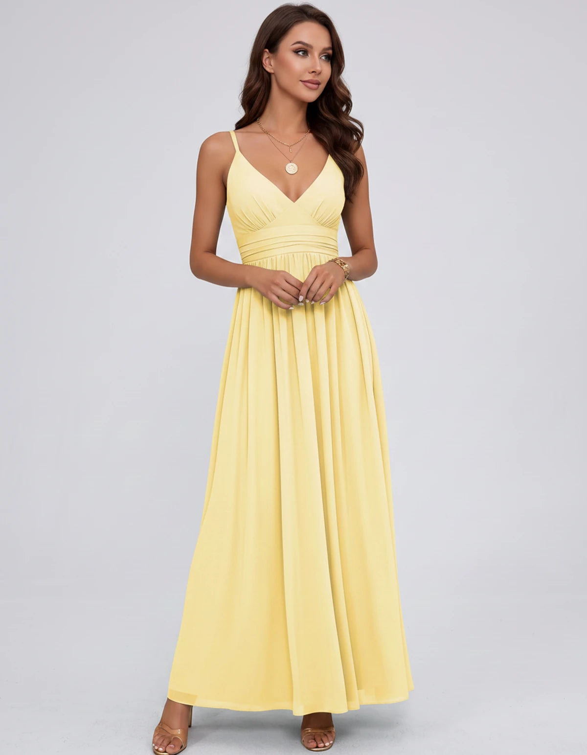 Belisse Maxi Dress — Yellow | SKU: SD-82788-yellow-2,SD-82788-yellow-4,SD-82788-yellow-6,SD-82788-yellow-8,SD-82788-yellow-10,SD-82788-yellow-12,SD-82788-yellow-14,SD-82788-yellow-16,SD-82788-yellow-16W,SD-82788-yellow-18W,SD-82788-yellow-20W,SD-82788-yellow-22W