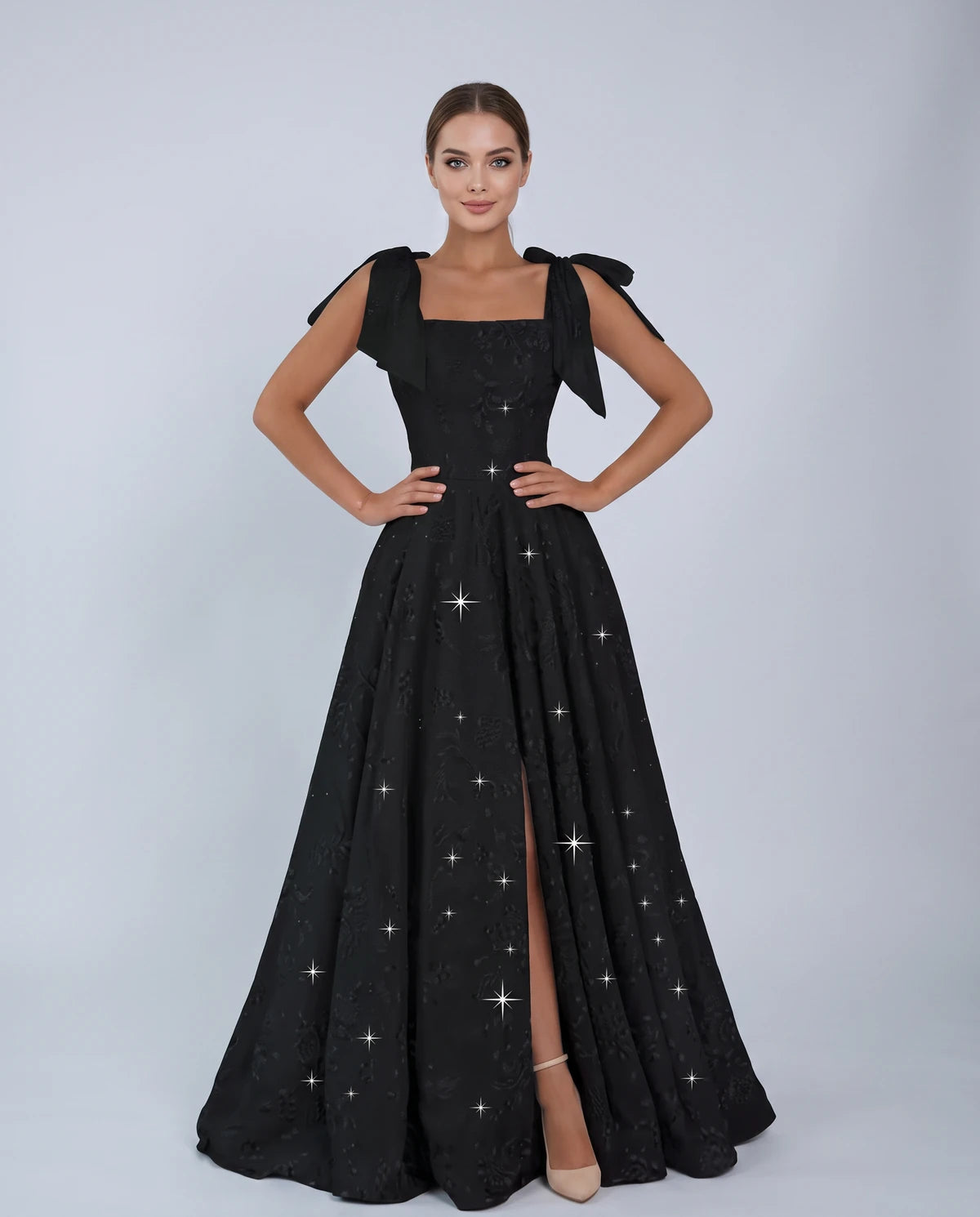 Bellamy Maxi Dress — Black