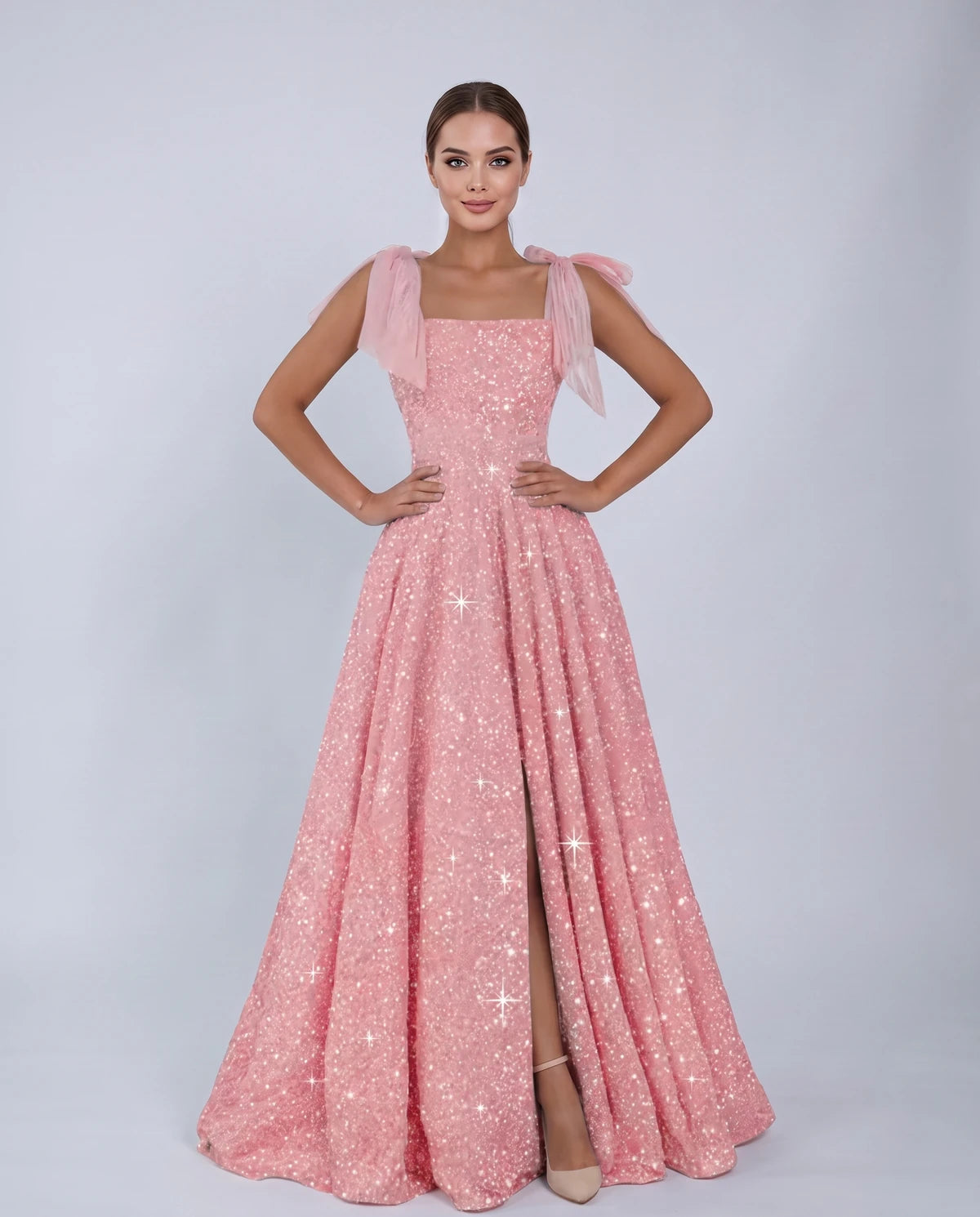 Bellamy Maxi Dress — Blush