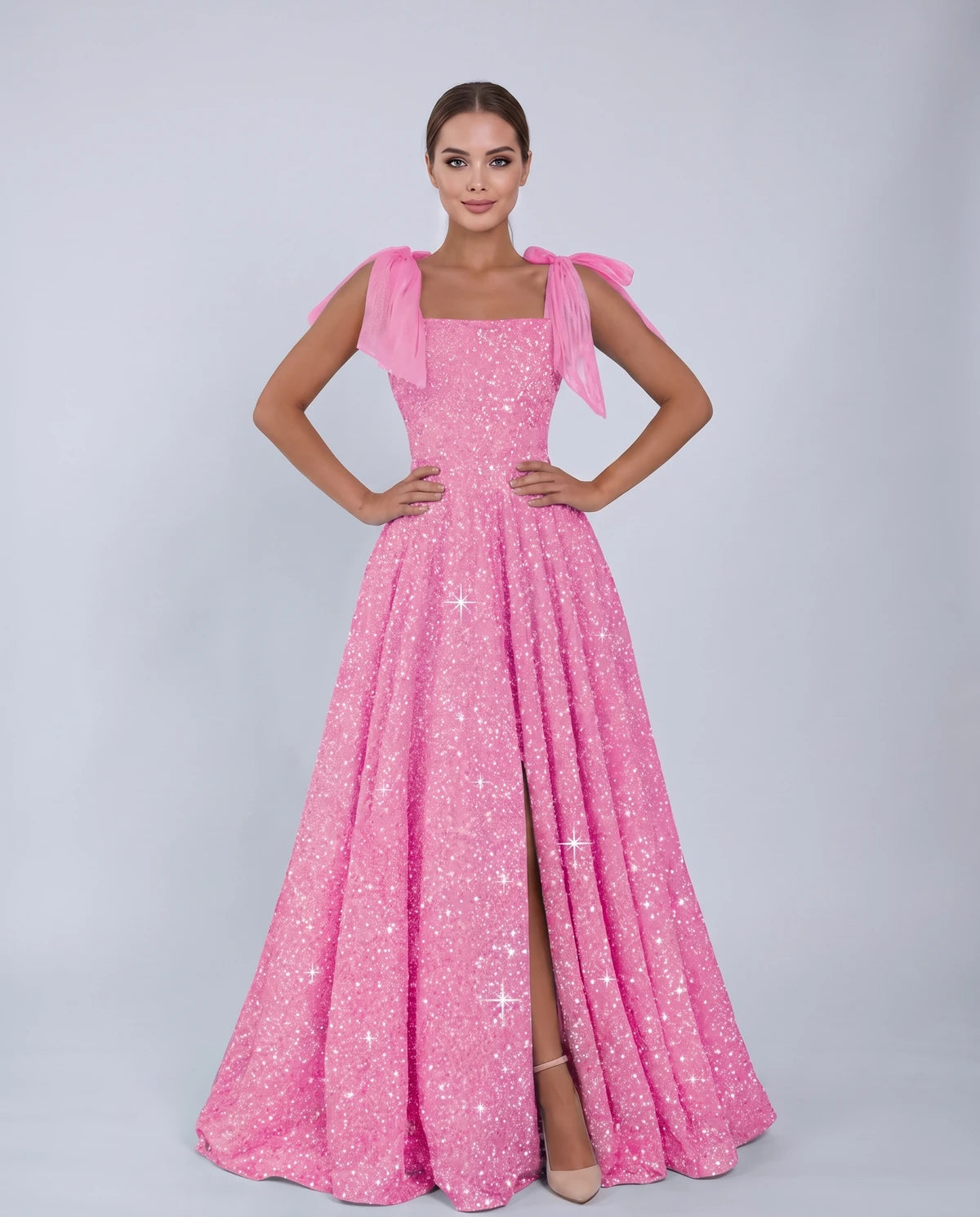 Bellamy Maxi Dress — Pink