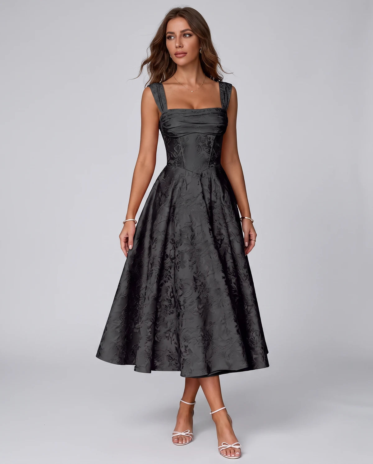 Bellerose Midi Dresses — Black