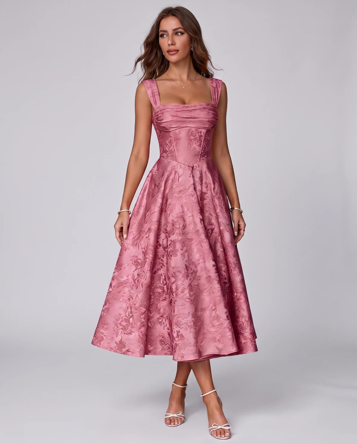 Bellerose Midi Dresses — Pink