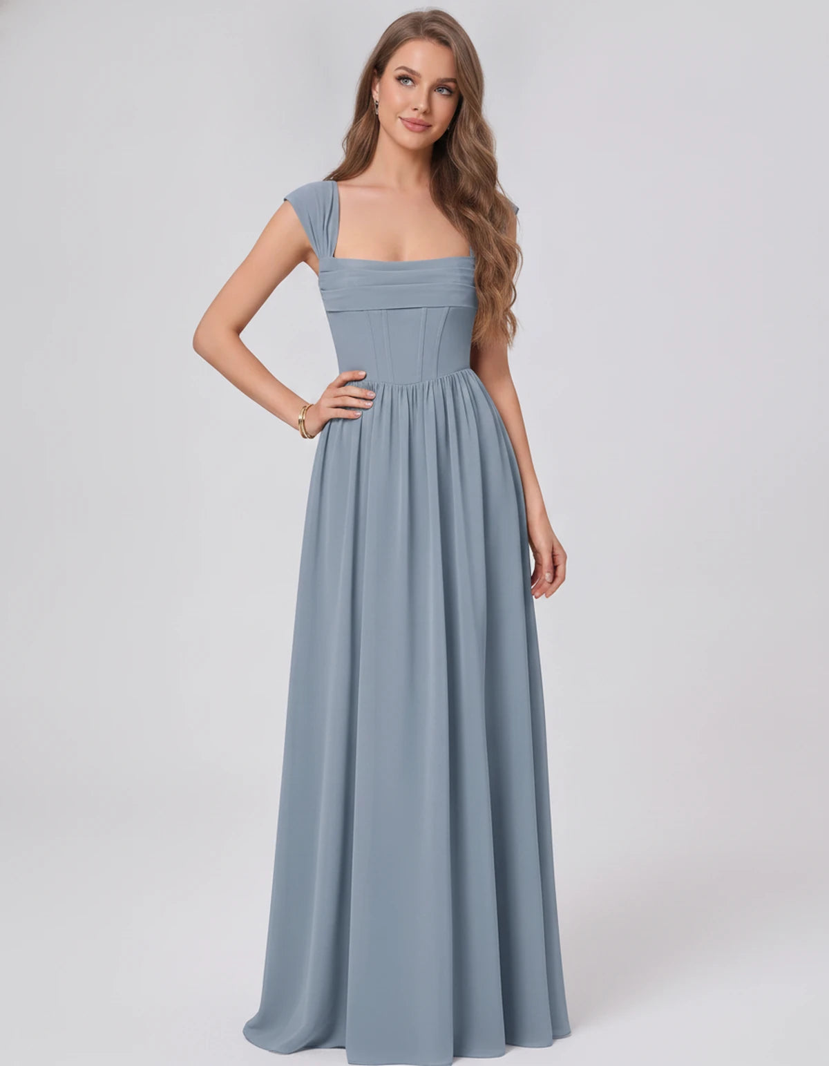Beryl Maxi Dress — Dusty Blue | SKU: SD-18542-dustyblue-2,SD-18542-dustyblue-4,SD-18542-dustyblue-6,SD-18542-dustyblue-8,SD-18542-dustyblue-10,SD-18542-dustyblue-12,SD-18542-dustyblue-14,SD-18542-dustyblue-16,SD-18542-dustyblue-16W,SD-18542-dustyblue-18W,SD-18542-dustyblue-20W,SD-18542-dustyblue-22W,SD-18542-dustyblue-24W