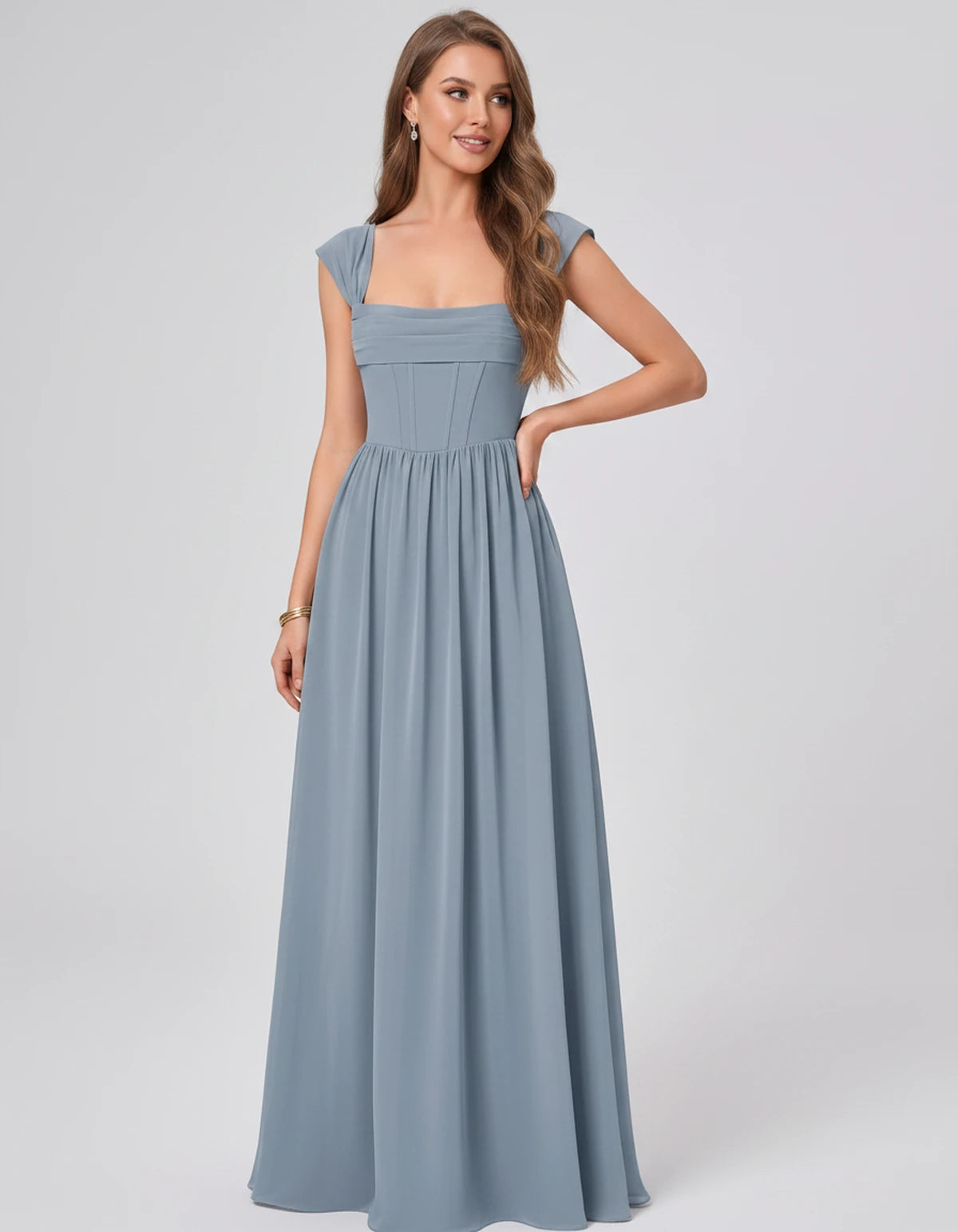 Beryl Maxi Dress — Dusty Blue | SKU: SD-18542-dustyblue-2,SD-18542-dustyblue-4,SD-18542-dustyblue-6,SD-18542-dustyblue-8,SD-18542-dustyblue-10,SD-18542-dustyblue-12,SD-18542-dustyblue-14,SD-18542-dustyblue-16,SD-18542-dustyblue-16W,SD-18542-dustyblue-18W,SD-18542-dustyblue-20W,SD-18542-dustyblue-22W,SD-18542-dustyblue-24W