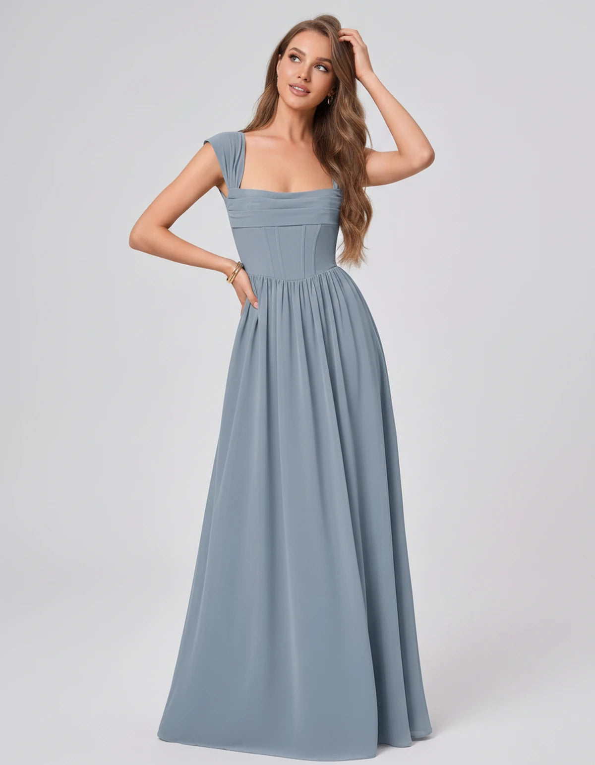 Beryl Maxi Dress — Dusty Blue | SKU: SD-18542-dustyblue-2,SD-18542-dustyblue-4,SD-18542-dustyblue-6,SD-18542-dustyblue-8,SD-18542-dustyblue-10,SD-18542-dustyblue-12,SD-18542-dustyblue-14,SD-18542-dustyblue-16,SD-18542-dustyblue-16W,SD-18542-dustyblue-18W,SD-18542-dustyblue-20W,SD-18542-dustyblue-22W,SD-18542-dustyblue-24W