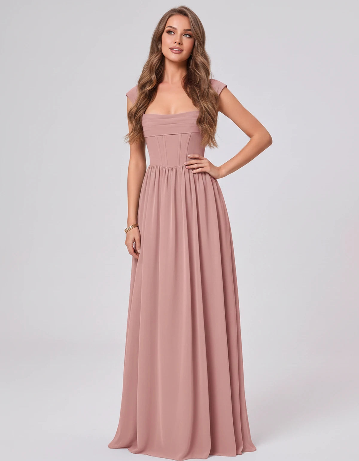 Beryl Maxi Dress — Dusty Rose | SKU: SD-18542-dustyrose-2,SD-18542-dustyrose-4,SD-18542-dustyrose-6,SD-18542-dustyrose-8,SD-18542-dustyrose-10,SD-18542-dustyrose-12,SD-18542-dustyrose-14,SD-18542-dustyrose-16,SD-18542-dustyrose-16W,SD-18542-dustyrose-18W,SD-18542-dustyrose-20W,SD-18542-dustyrose-22W,SD-18542-dustyrose-24W
