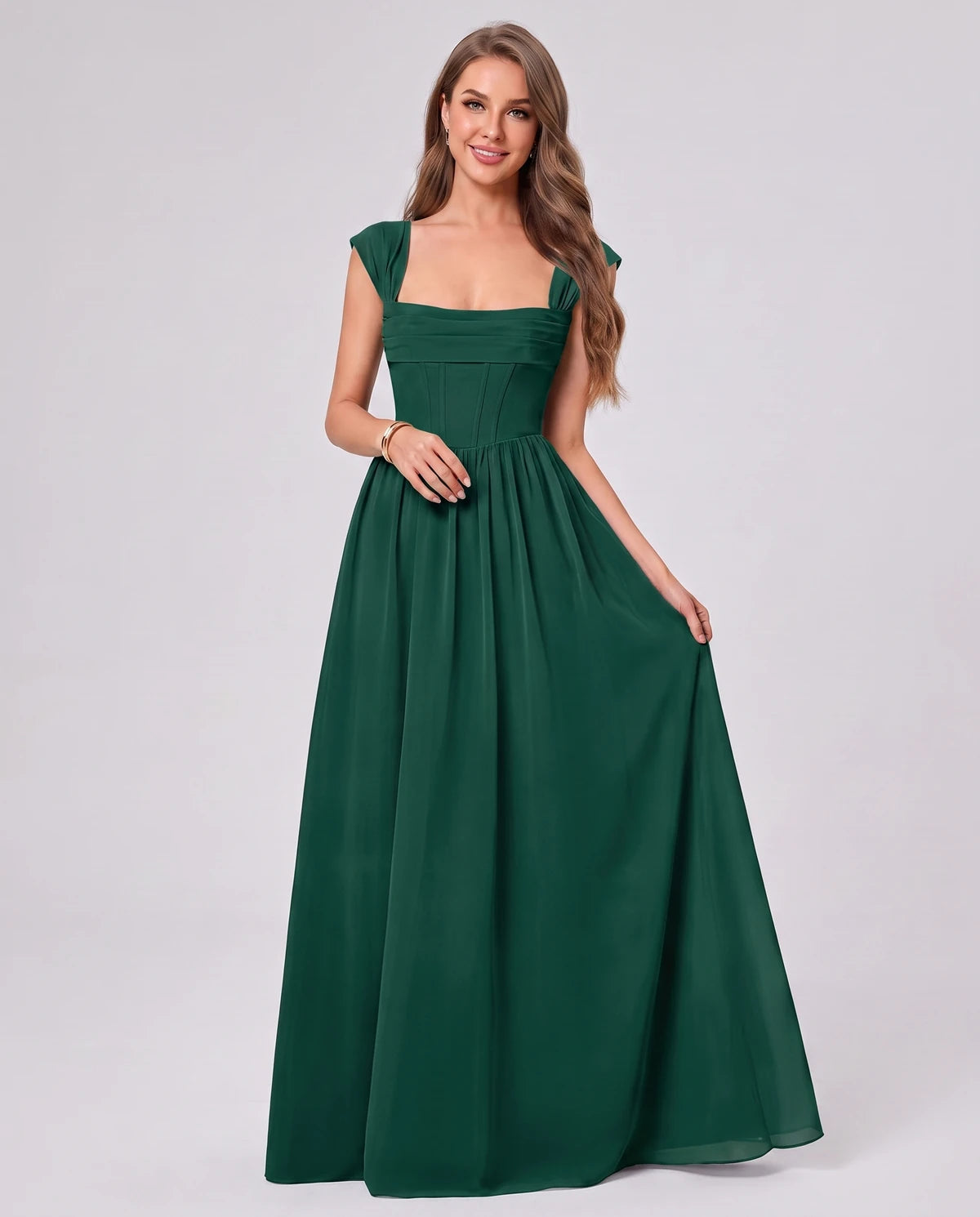 Beryl Maxi Dress — Green