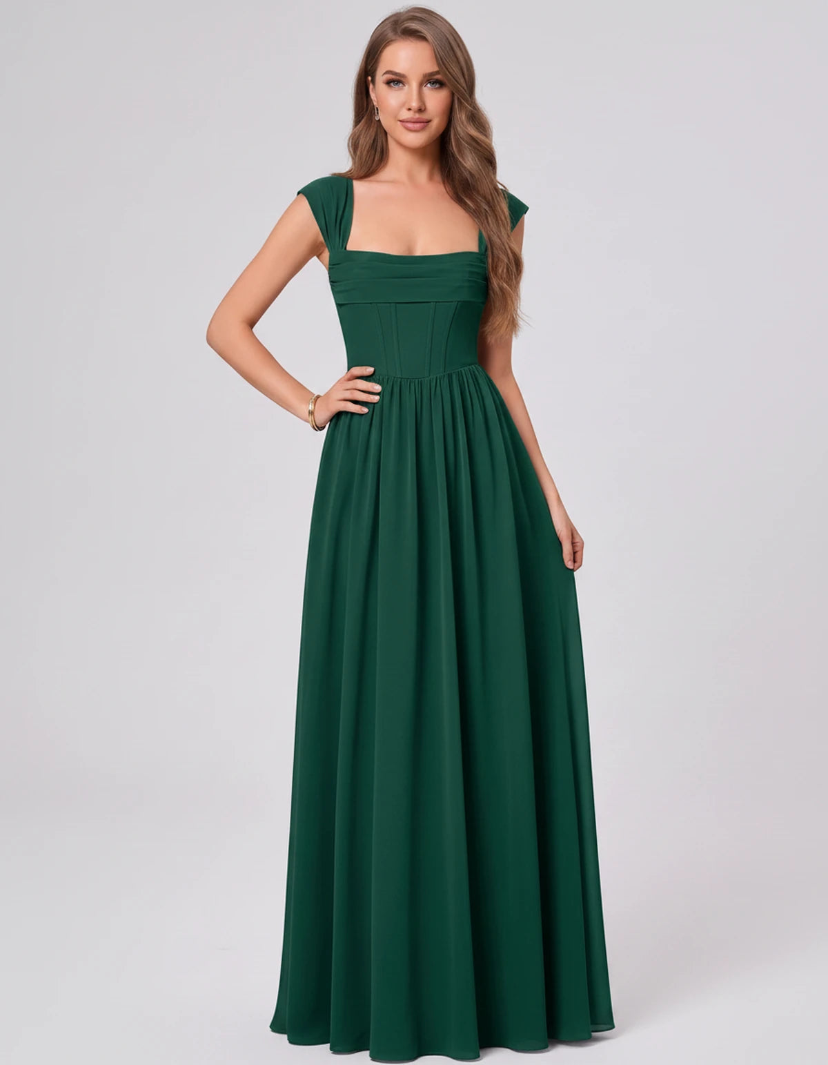 Beryl Maxi Dress — Green | SKU: SD-18542-green-2,SD-18542-green-4,SD-18542-green-6,SD-18542-green-8,SD-18542-green-10,SD-18542-green-12,SD-18542-green-14,SD-18542-green-16,SD-18542-green-16W,SD-18542-green-18W,SD-18542-green-20W,SD-18542-green-22W,SD-18542-green-24W