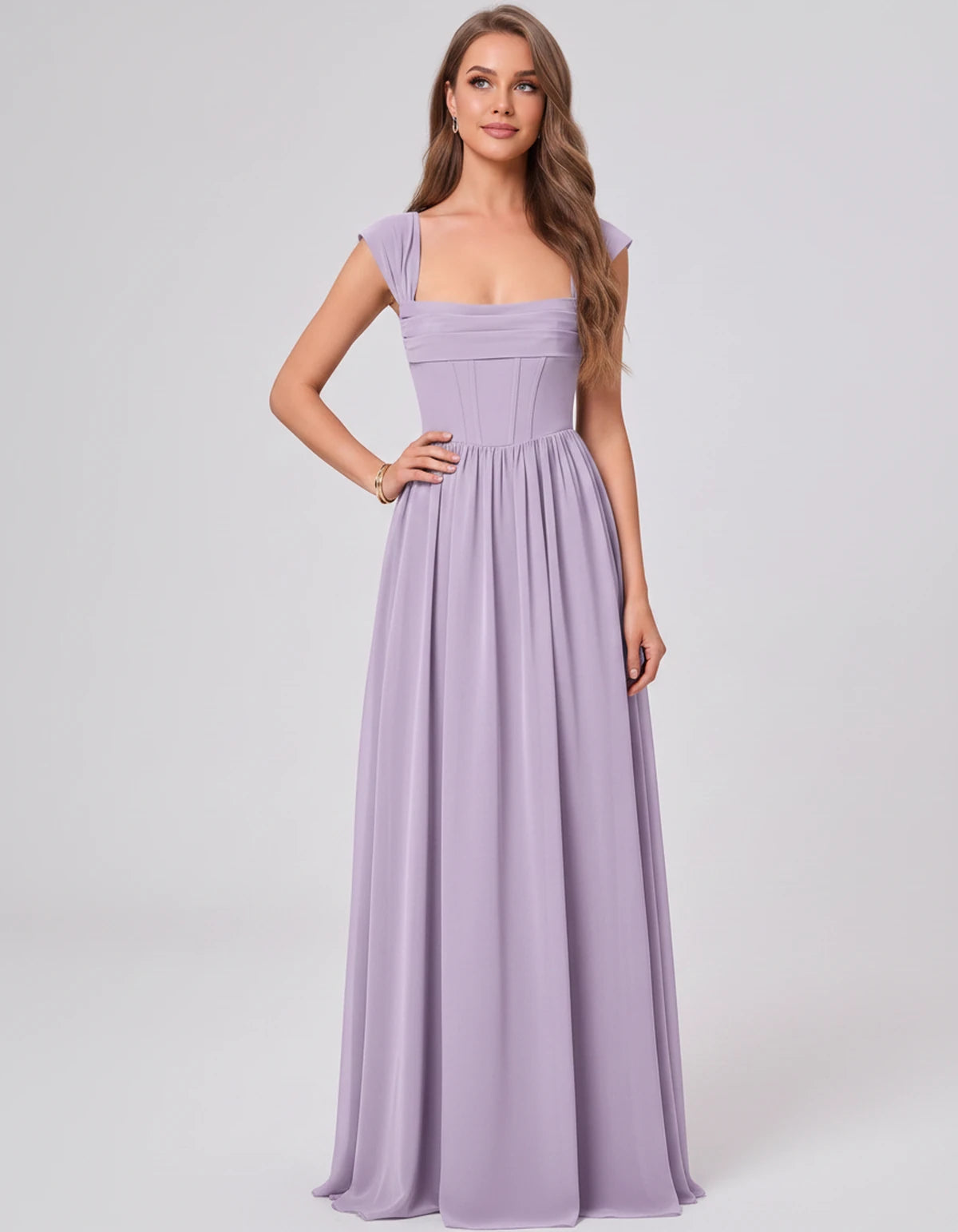 Beryl Maxi Dress — Lavender | SKU: SD-18542-lavender-2,SD-18542-lavender-4,SD-18542-lavender-6,SD-18542-lavender-8,SD-18542-lavender-10,SD-18542-lavender-12,SD-18542-lavender-14,SD-18542-lavender-16,SD-18542-lavender-16W,SD-18542-lavender-18W,SD-18542-lavender-20W,SD-18542-lavender-22W,SD-18542-lavender-24W