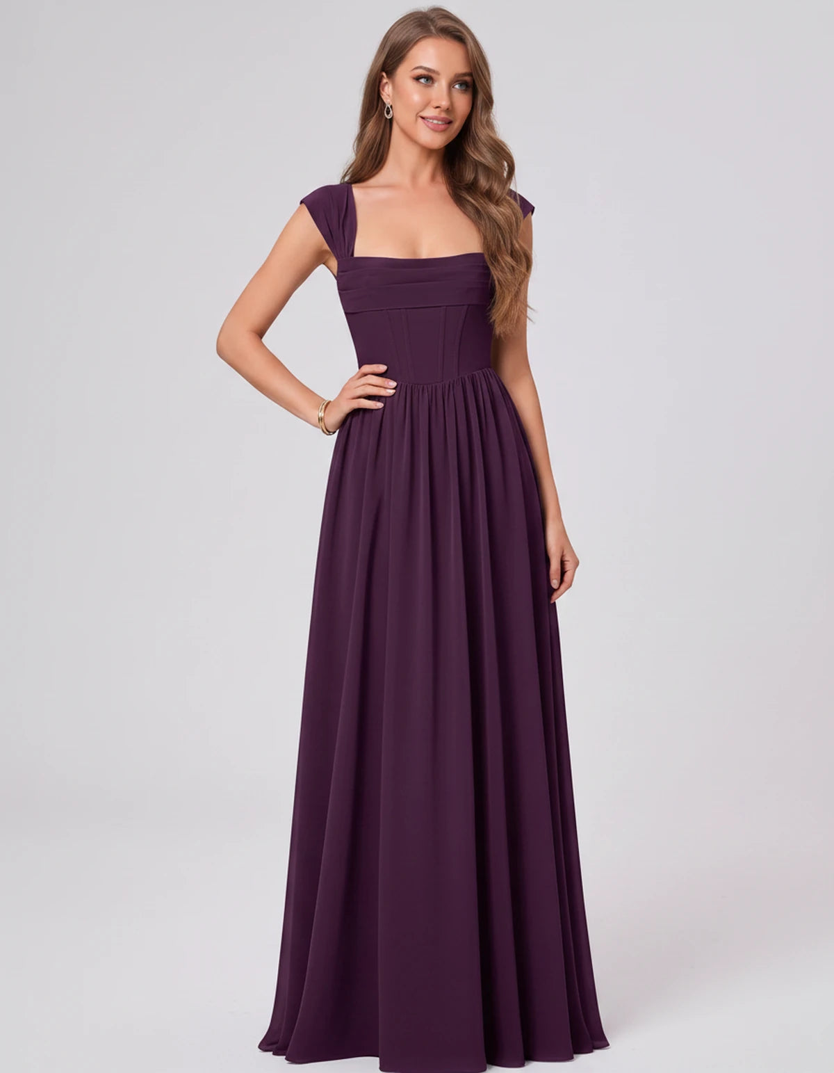 Beryl Maxi Dress — Purple | SKU: SD-18542-purple-2,SD-18542-purple-4,SD-18542-purple-6,SD-18542-purple-8,SD-18542-purple-10,SD-18542-purple-12,SD-18542-purple-14,SD-18542-purple-16,SD-18542-purple-16W,SD-18542-purple-18W,SD-18542-purple-20W,SD-18542-purple-22W,SD-18542-purple-24W
