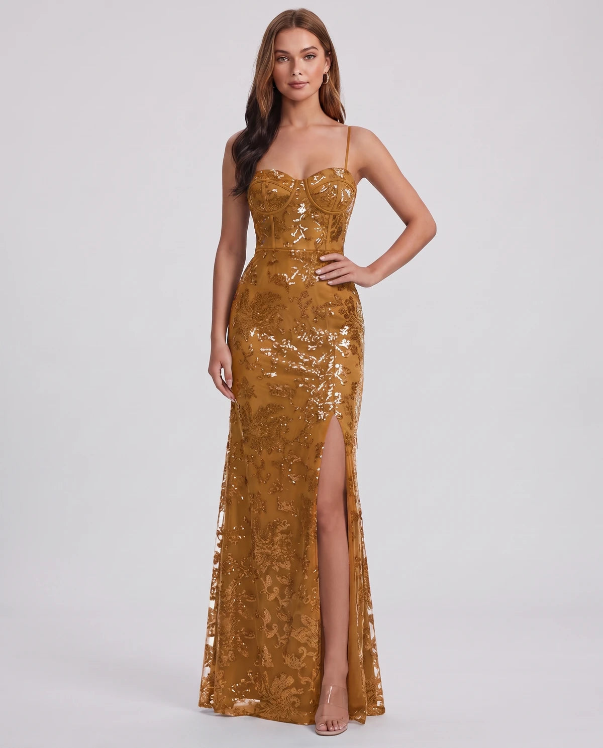 Bexley Maxi Dress — Burnt Orange
