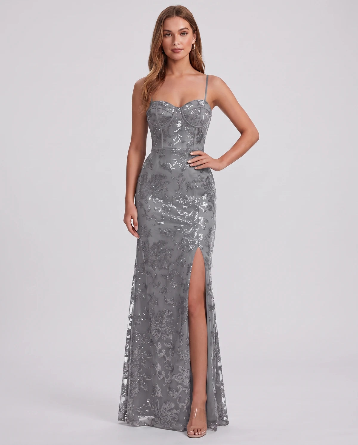 Bexley Maxi Dress — Grey