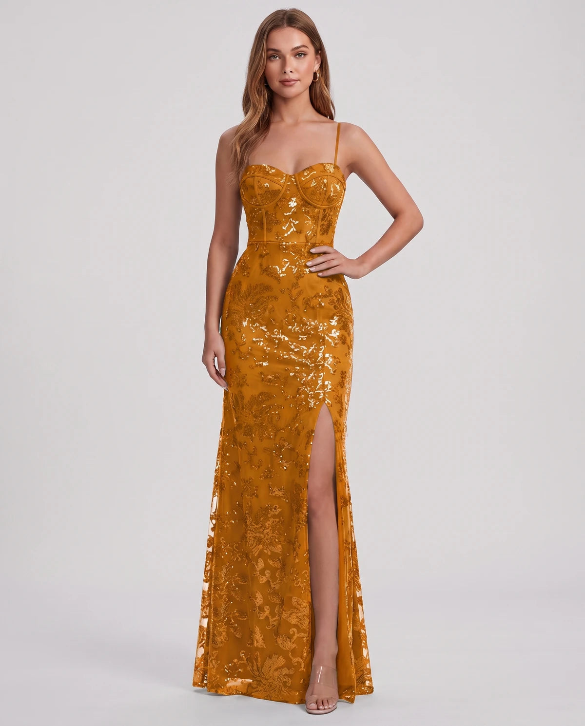 Bexley Maxi Dress — Orange