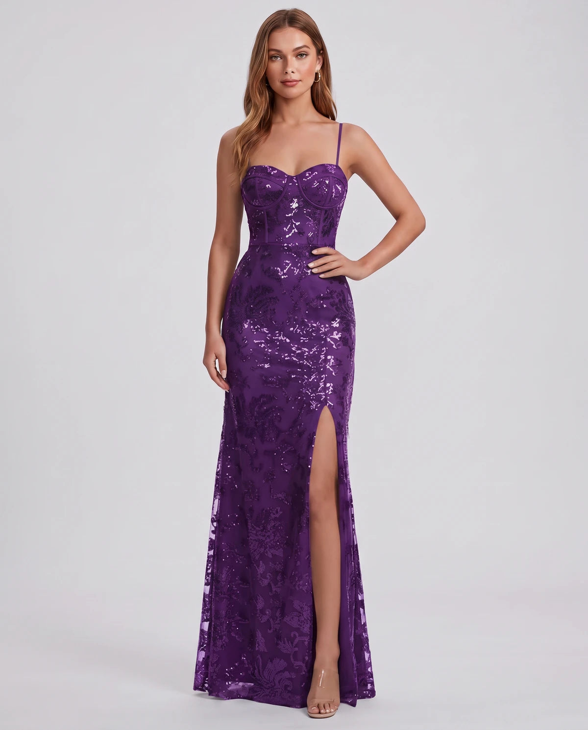 Bexley Maxi Dress — Purple