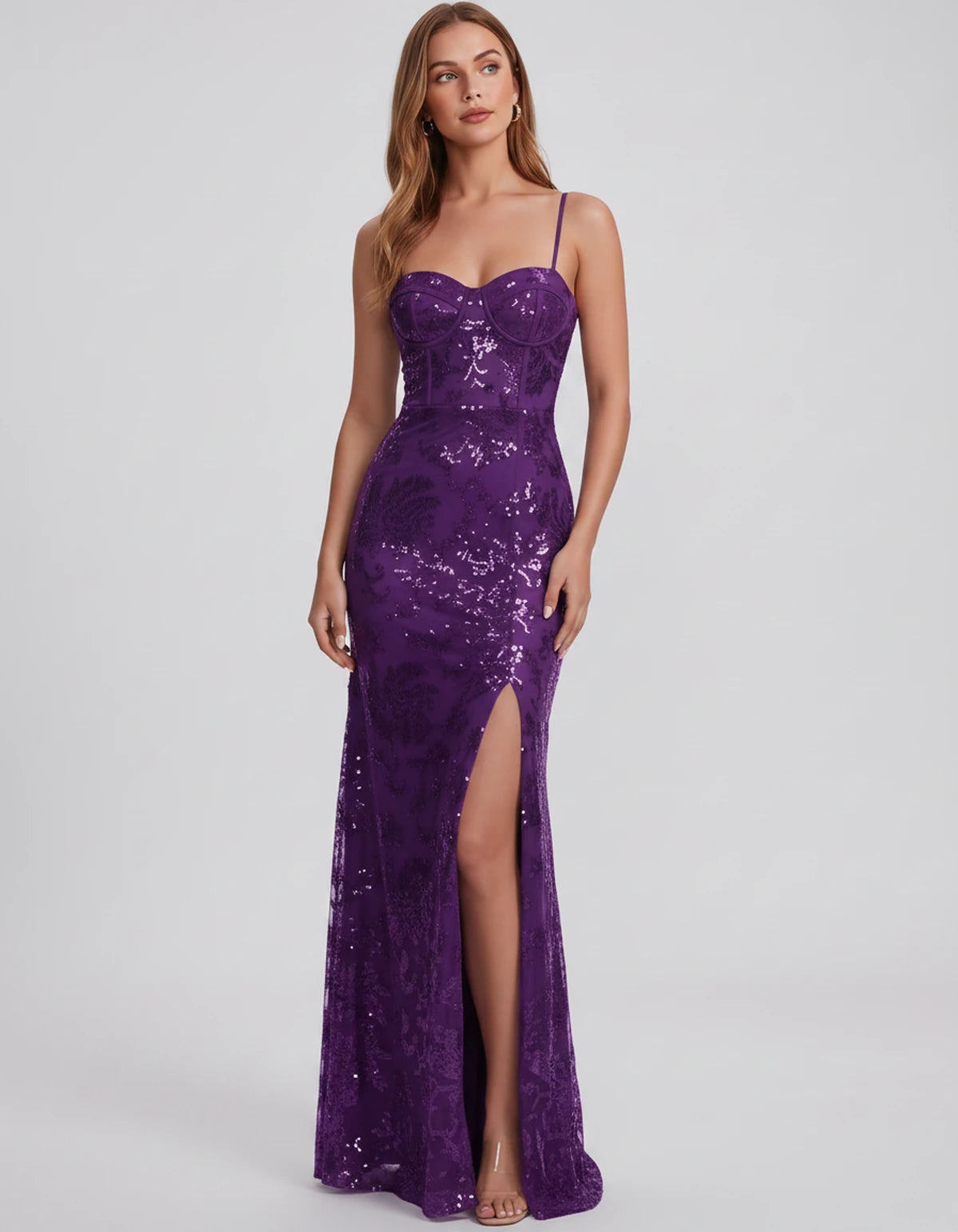 Bexley Maxi Dress — Purple | SKU: SD-15030-purple-2,SD-15030-purple-4,SD-15030-purple-6,SD-15030-purple-8,SD-15030-purple-10,SD-15030-purple-12,SD-15030-purple-14,SD-15030-purple-16,SD-15030-purple-16W,SD-15030-purple-18W,SD-15030-purple-20W,SD-15030-purple-22W,SD-15030-purple-24W