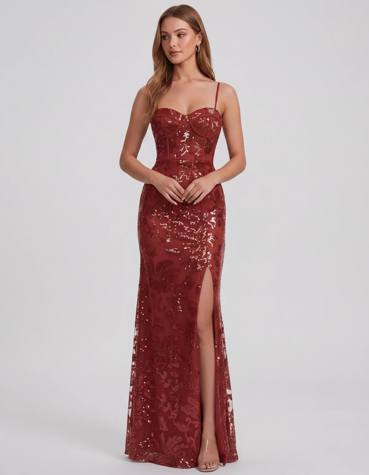 Bexley Maxi Dress — Red | SKU: SD-15030-red-2,SD-15030-red-4,SD-15030-red-6,SD-15030-red-8,SD-15030-red-10,SD-15030-red-12,SD-15030-red-14,SD-15030-red-16,SD-15030-red-16W,SD-15030-red-18W,SD-15030-red-20W,SD-15030-red-22W,SD-15030-red-24W