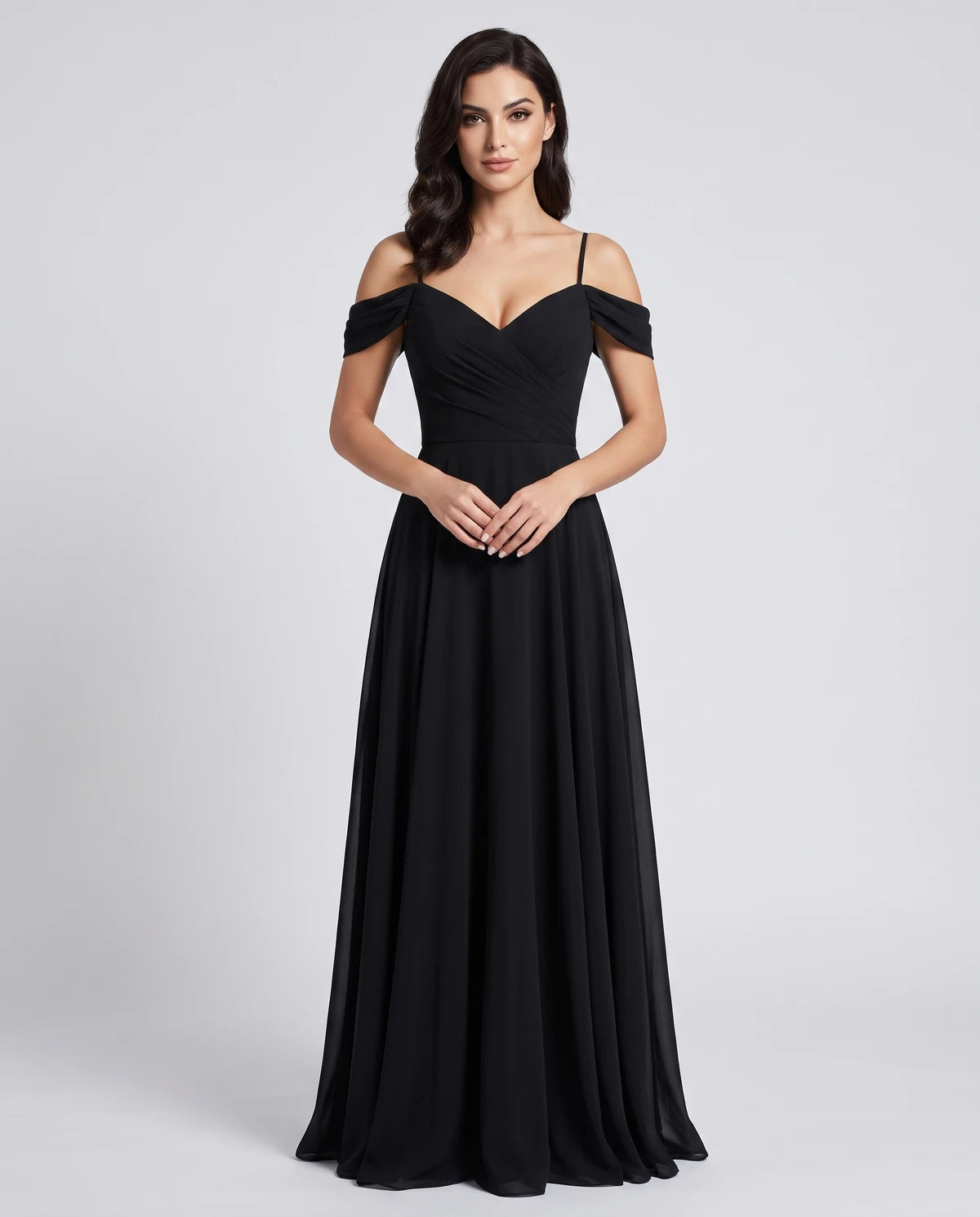 Biarritz Maxi Dress — Black