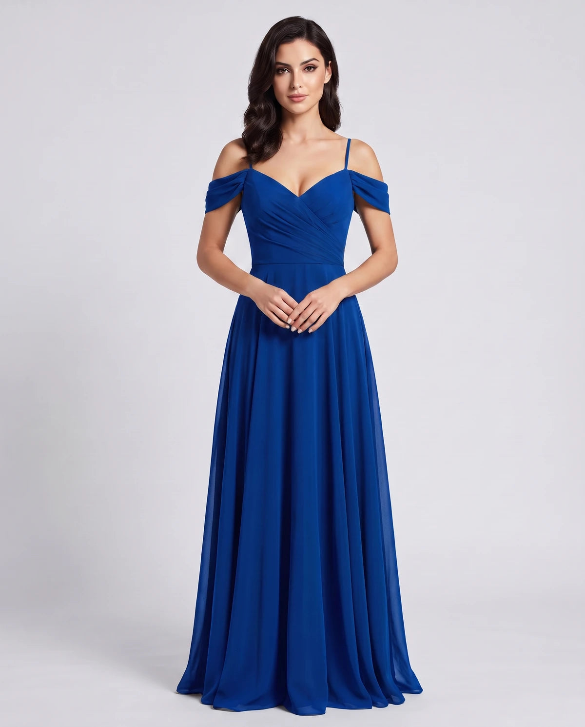 Biarritz Maxi Dress — Blue