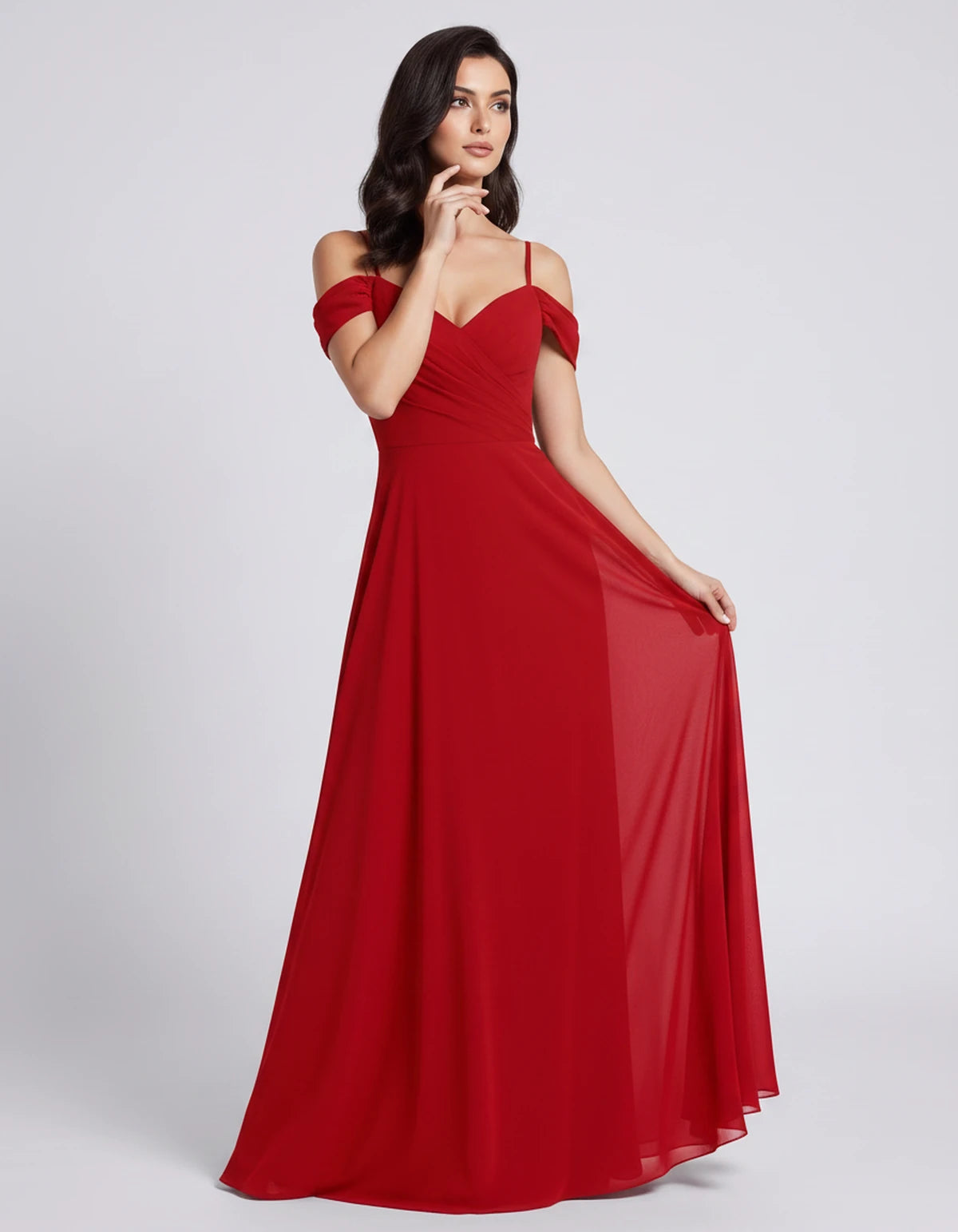 Biarritz Maxi Dress — Red | SKU: SD-64181-red-2,SD-64181-red-4,SD-64181-red-6,SD-64181-red-8,SD-64181-red-10,SD-64181-red-12,SD-64181-red-14,SD-64181-red-16,SD-64181-red-16W,SD-64181-red-18W,SD-64181-red-20W,SD-64181-red-22W