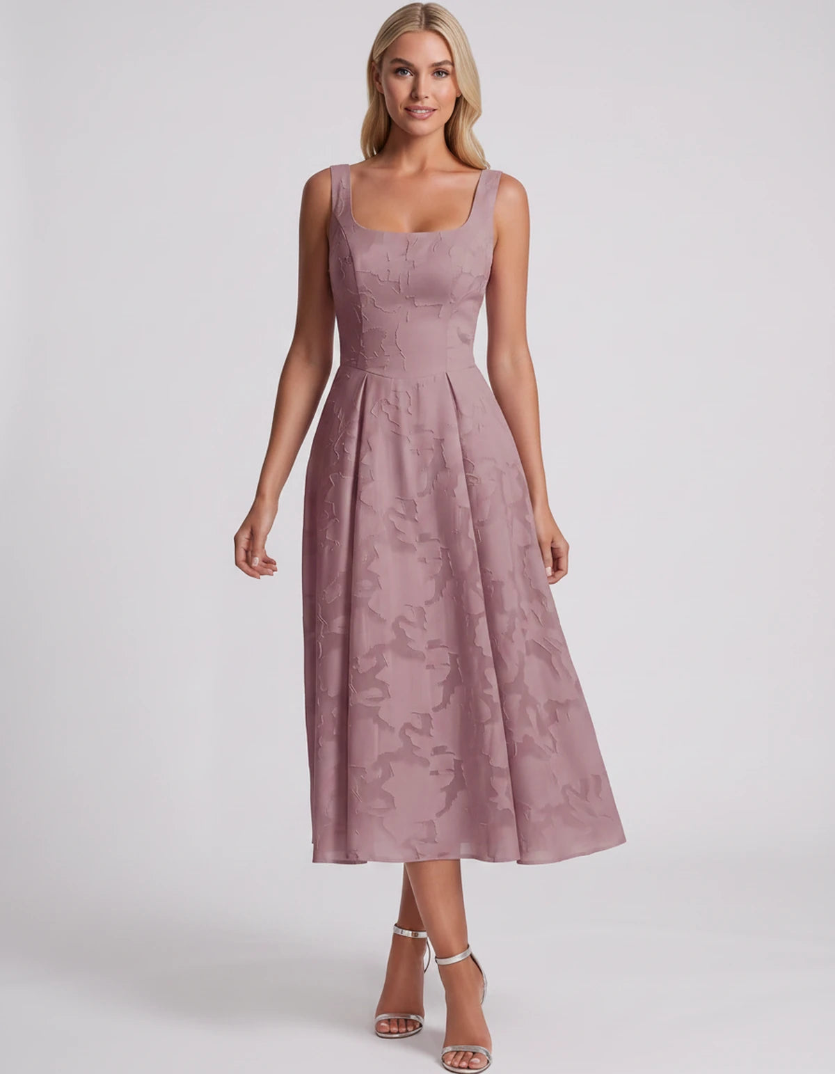 Blanchette Midi Dresses — Dusty Pink | SKU: SD-79480-dustypink-2,SD-79480-dustypink-4,SD-79480-dustypink-6,SD-79480-dustypink-8,SD-79480-dustypink-10,SD-79480-dustypink-12,SD-79480-dustypink-14,SD-79480-dustypink-16,SD-79480-dustypink-16W,SD-79480-dustypink-18W,SD-79480-dustypink-20W,SD-79480-dustypink-22W,SD-79480-dustypink-24W