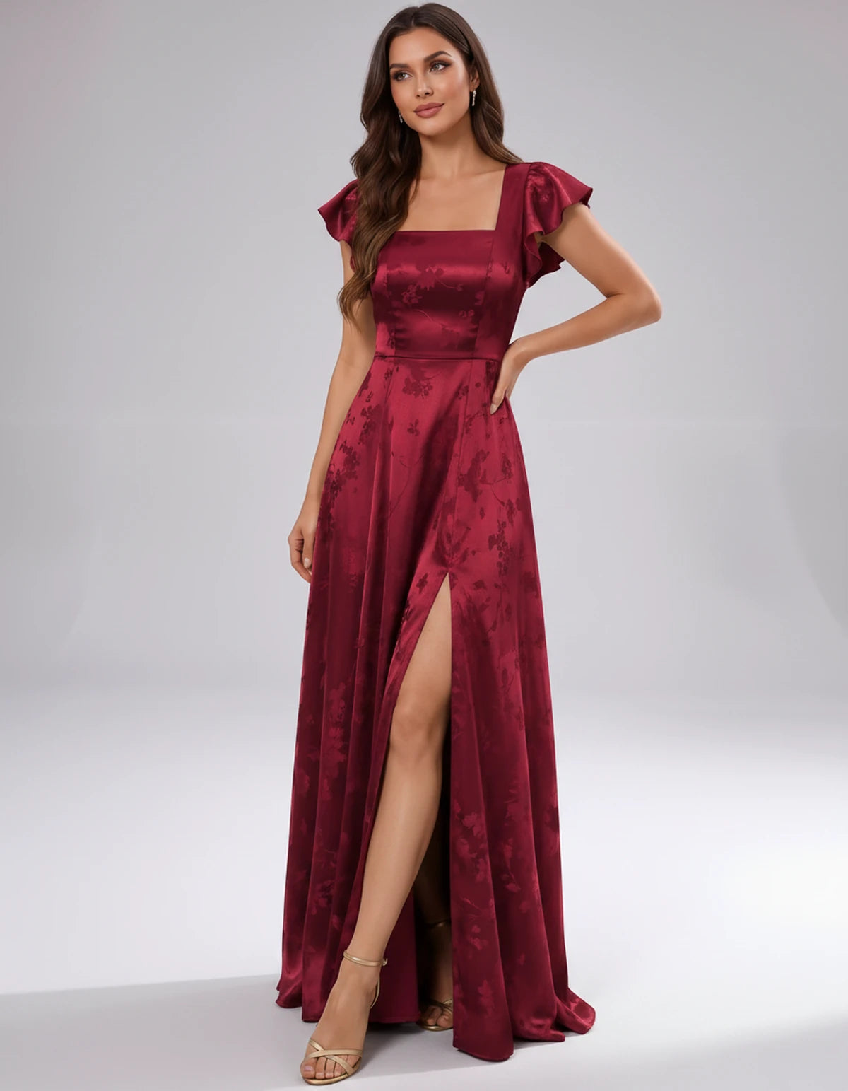 Briony Maxi Dress — Burgundy | SKU: SD-73784-burgundy-2,SD-73784-burgundy-4,SD-73784-burgundy-6,SD-73784-burgundy-8,SD-73784-burgundy-10,SD-73784-burgundy-12,SD-73784-burgundy-14,SD-73784-burgundy-16,SD-73784-burgundy-16W,SD-73784-burgundy-18W,SD-73784-burgundy-20W,SD-73784-burgundy-22W