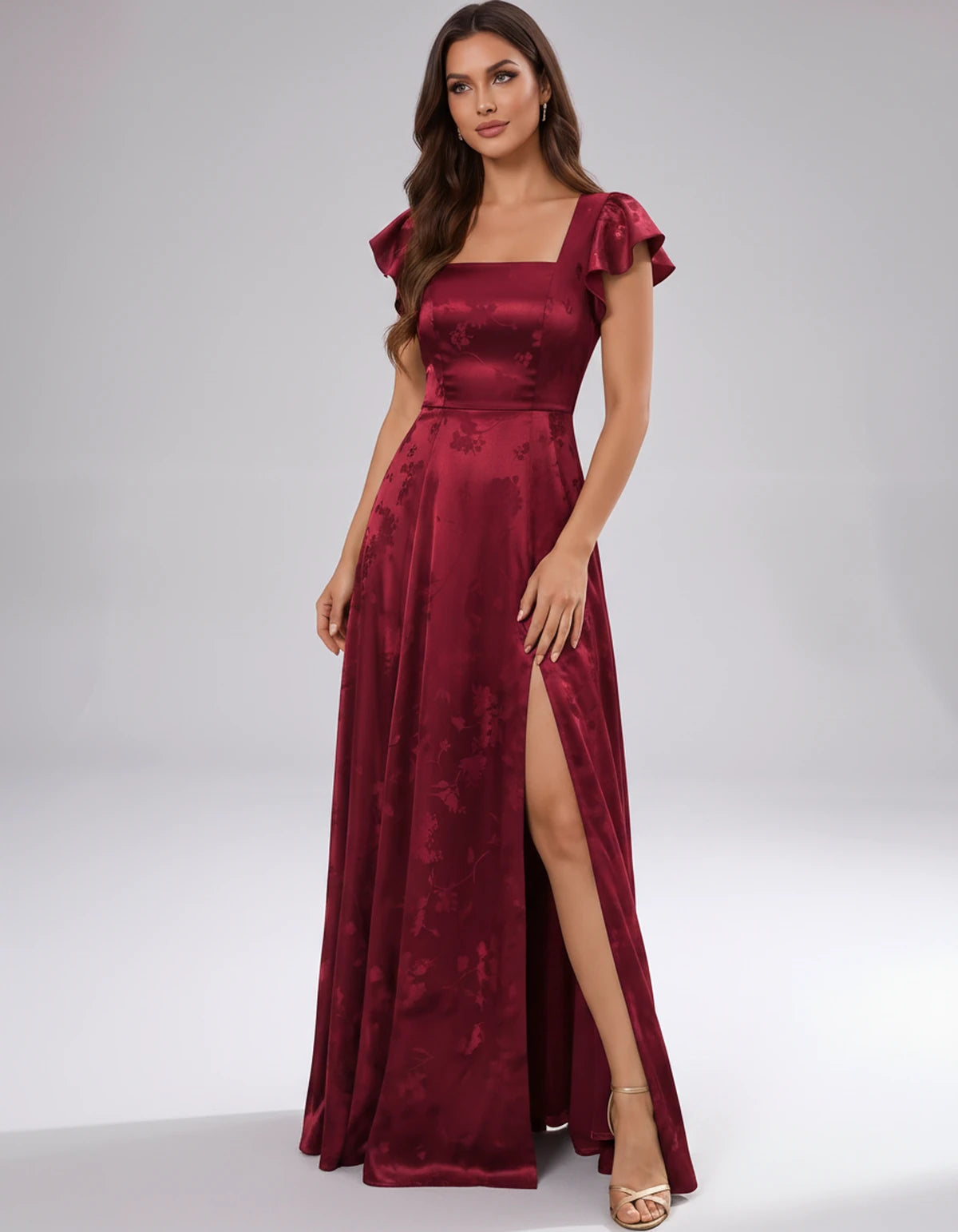 Briony Maxi Dress — Burgundy | SKU: SD-73784-burgundy-2,SD-73784-burgundy-4,SD-73784-burgundy-6,SD-73784-burgundy-8,SD-73784-burgundy-10,SD-73784-burgundy-12,SD-73784-burgundy-14,SD-73784-burgundy-16,SD-73784-burgundy-16W,SD-73784-burgundy-18W,SD-73784-burgundy-20W,SD-73784-burgundy-22W