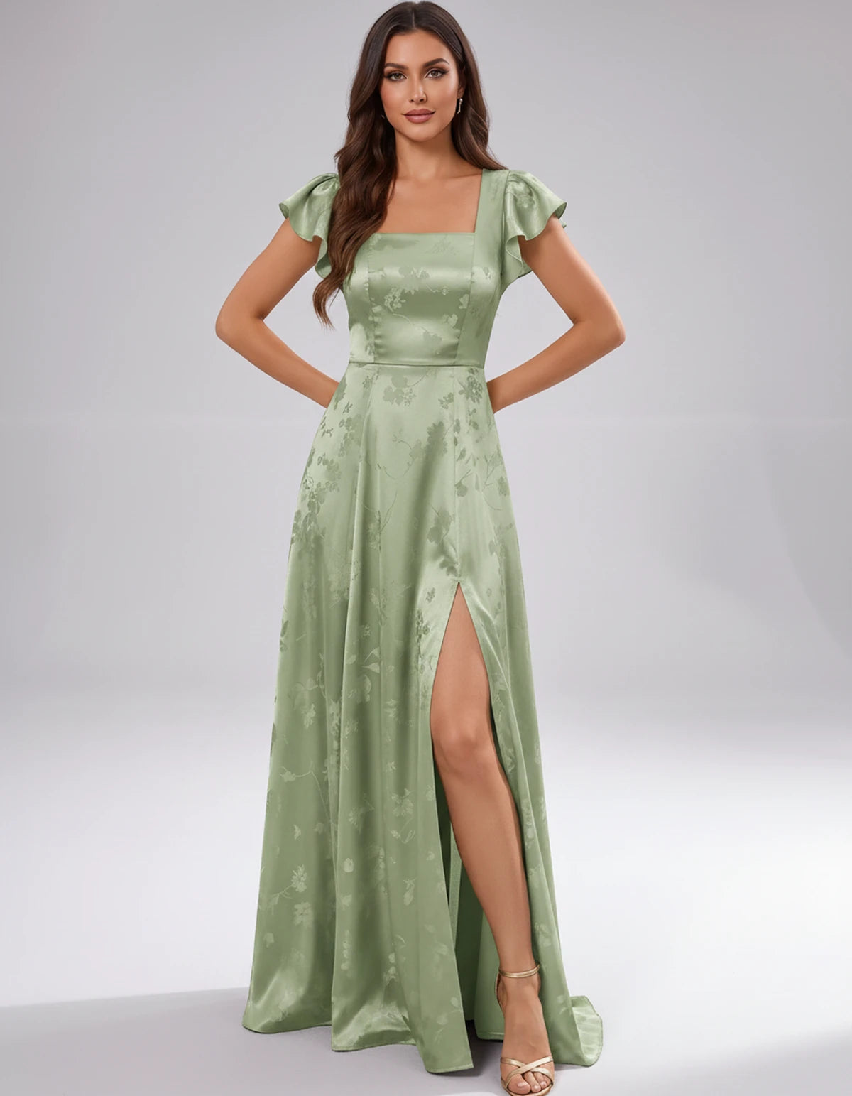 Briony Maxi Dress — Dark Gray | SKU: SD-73784-darkgray-2,SD-73784-darkgray-4,SD-73784-darkgray-6,SD-73784-darkgray-8,SD-73784-darkgray-10,SD-73784-darkgray-12,SD-73784-darkgray-14,SD-73784-darkgray-16,SD-73784-darkgray-16W,SD-73784-darkgray-18W,SD-73784-darkgray-20W,SD-73784-darkgray-22W
