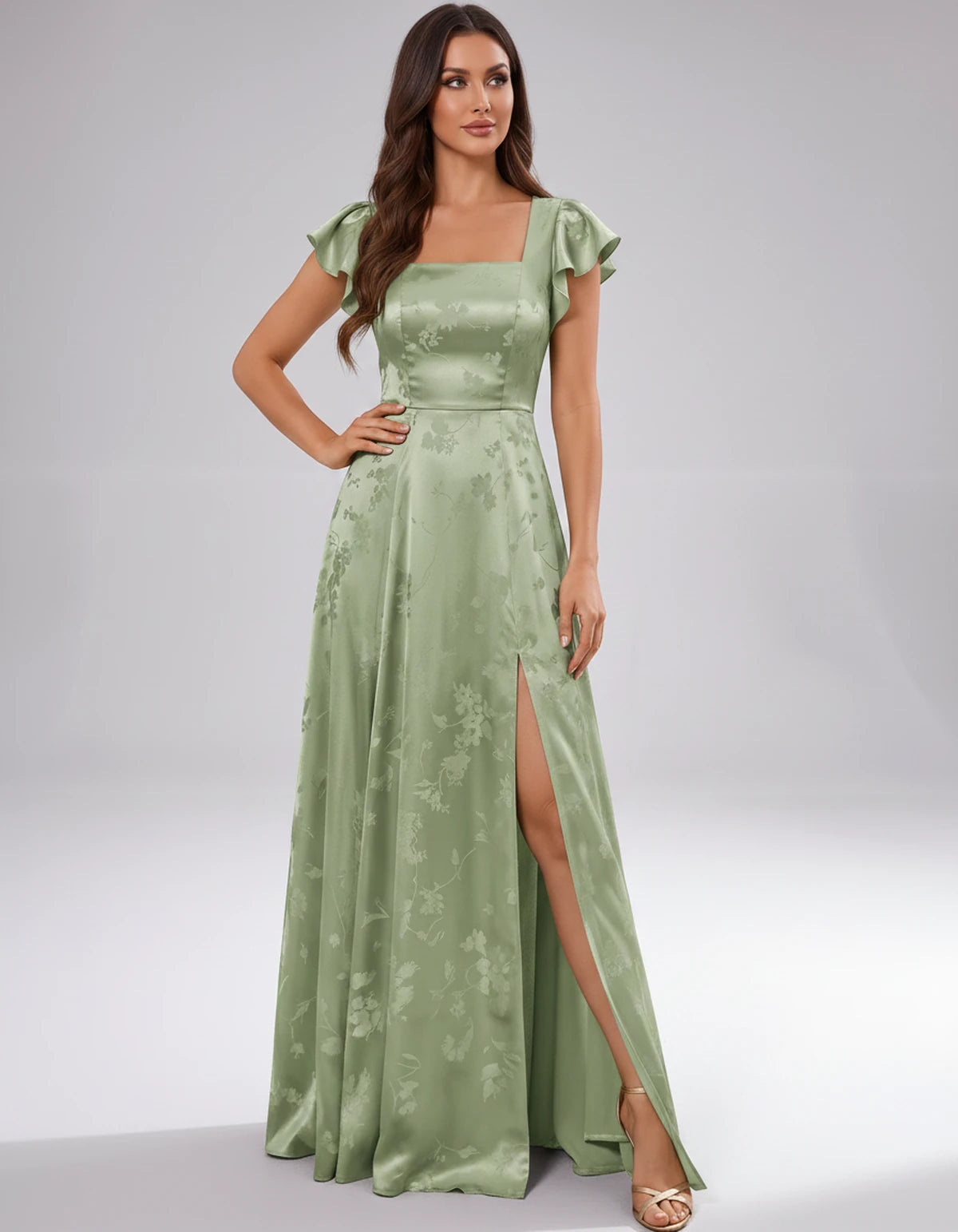 Briony Maxi Dress — Dark Gray | SKU: SD-73784-darkgray-2,SD-73784-darkgray-4,SD-73784-darkgray-6,SD-73784-darkgray-8,SD-73784-darkgray-10,SD-73784-darkgray-12,SD-73784-darkgray-14,SD-73784-darkgray-16,SD-73784-darkgray-16W,SD-73784-darkgray-18W,SD-73784-darkgray-20W,SD-73784-darkgray-22W