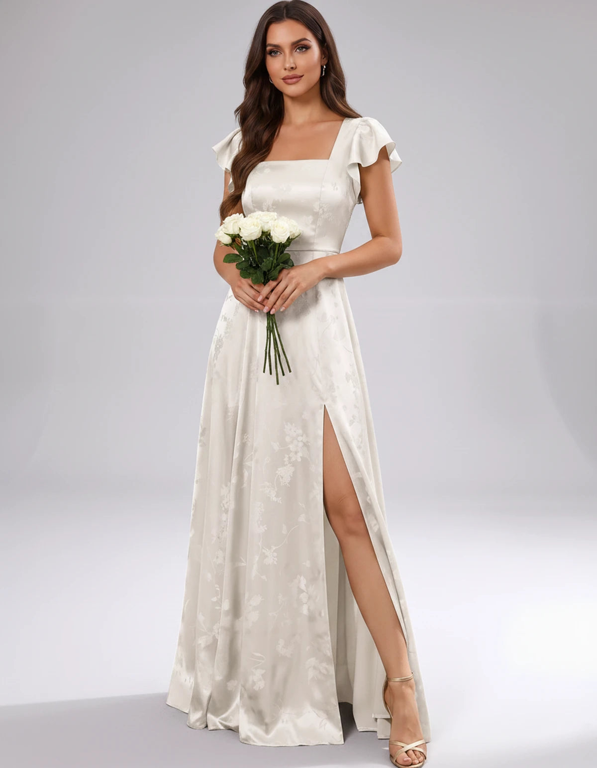 Briony Maxi Dress — Ivory | SKU: SD-73784-ivory-2,SD-73784-ivory-4,SD-73784-ivory-6,SD-73784-ivory-8,SD-73784-ivory-10,SD-73784-ivory-12,SD-73784-ivory-14,SD-73784-ivory-16,SD-73784-ivory-16W,SD-73784-ivory-18W,SD-73784-ivory-20W,SD-73784-ivory-22W