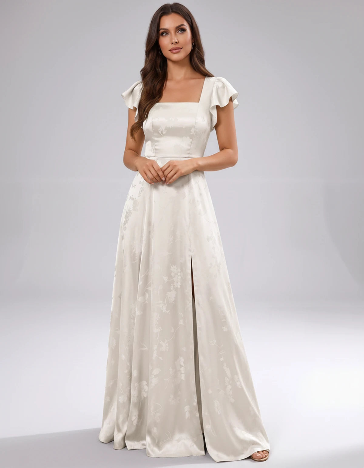 Briony Maxi Dress — Ivory | SKU: SD-73784-ivory-2,SD-73784-ivory-4,SD-73784-ivory-6,SD-73784-ivory-8,SD-73784-ivory-10,SD-73784-ivory-12,SD-73784-ivory-14,SD-73784-ivory-16,SD-73784-ivory-16W,SD-73784-ivory-18W,SD-73784-ivory-20W,SD-73784-ivory-22W
