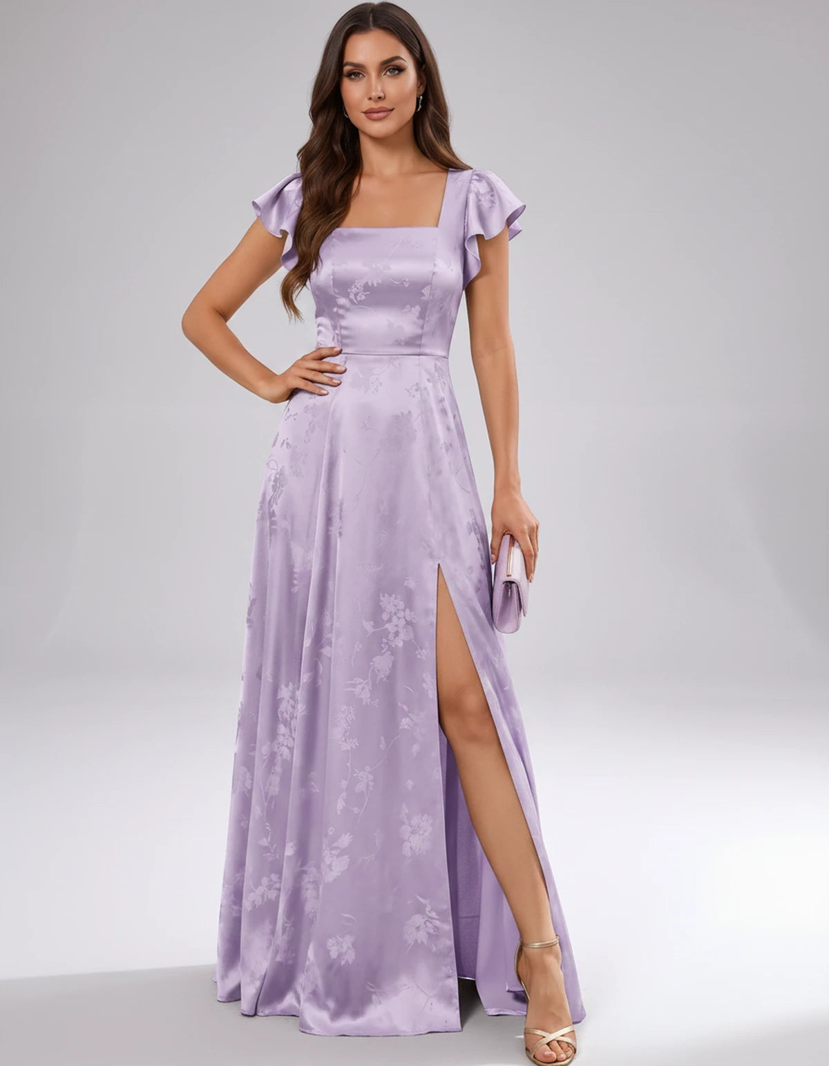 Briony Maxi Dress — Lavender | SKU: SD-73784-lavender-2,SD-73784-lavender-4,SD-73784-lavender-6,SD-73784-lavender-8,SD-73784-lavender-10,SD-73784-lavender-12,SD-73784-lavender-14,SD-73784-lavender-16,SD-73784-lavender-16W,SD-73784-lavender-18W,SD-73784-lavender-20W,SD-73784-lavender-22W