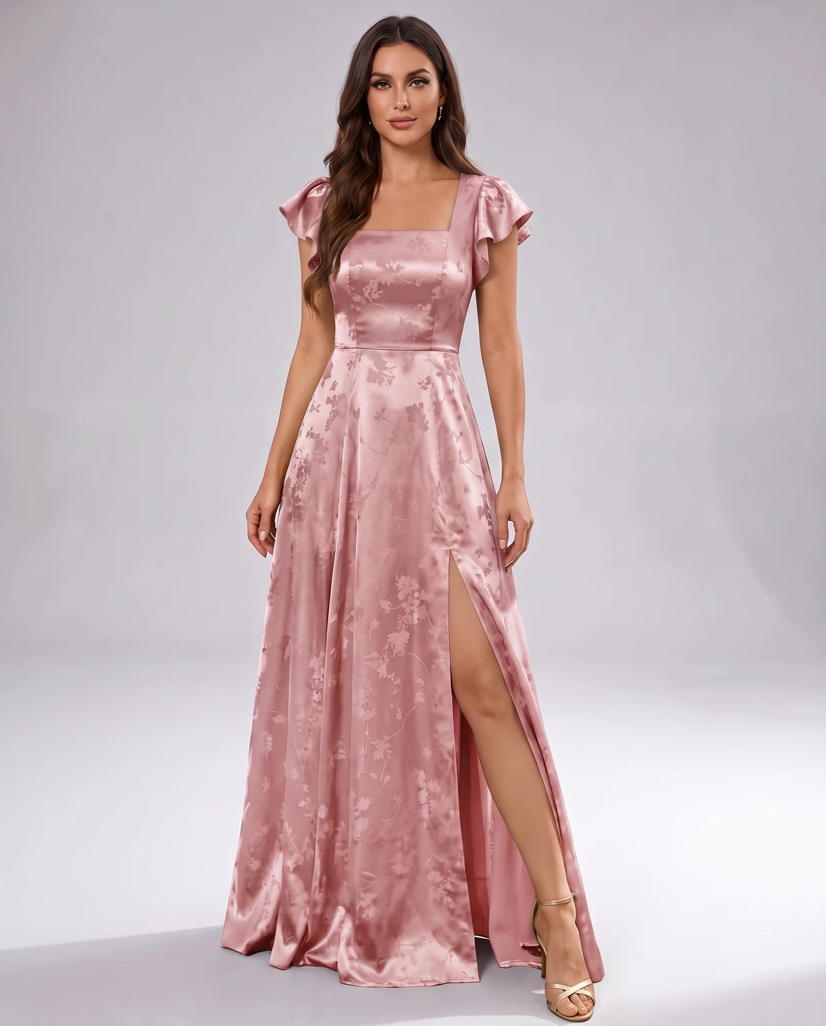 Briony Maxi Dress — Pink